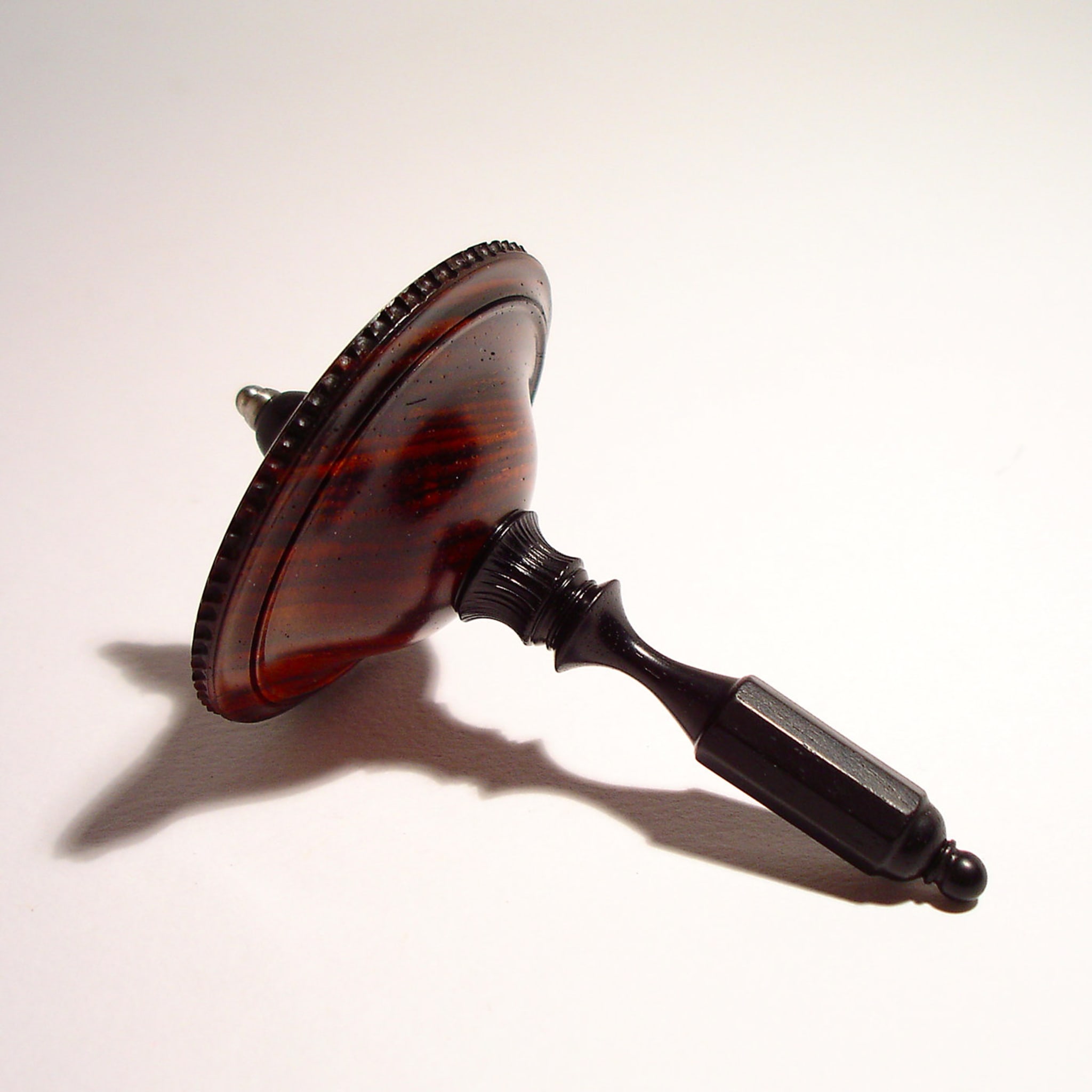 Ebony and Cocobolo Spinning Top - Alternative view 3