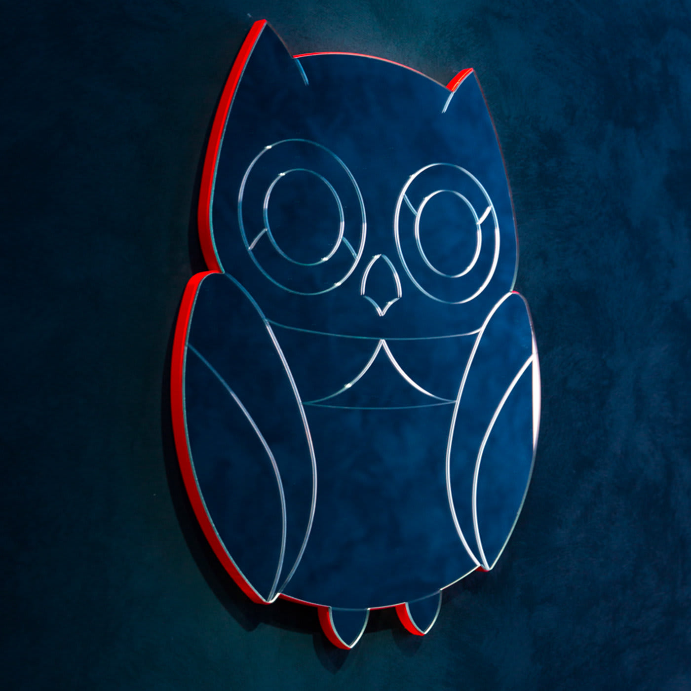 Owl Wall Mirror - Ciarmoli Queda Studio