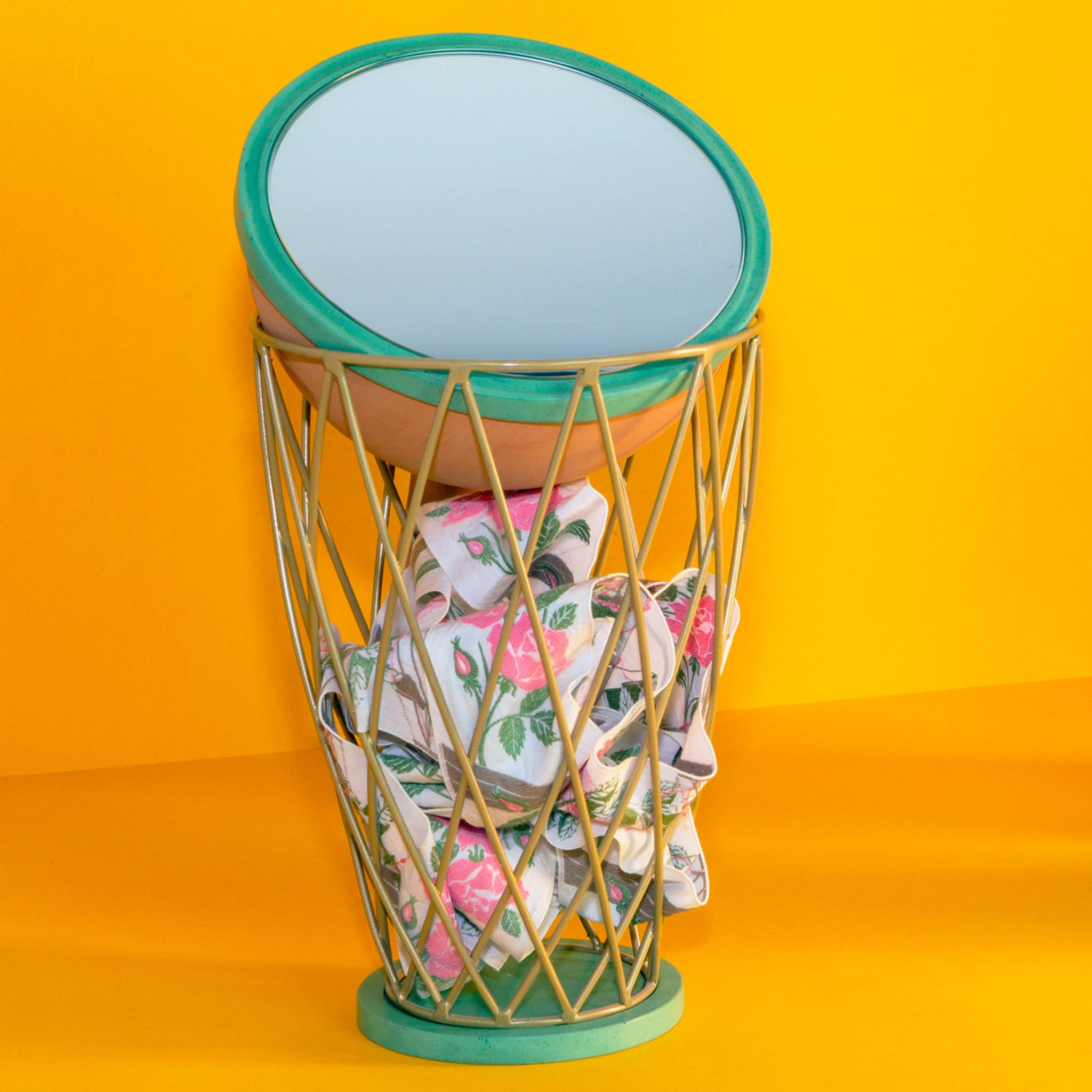 Luciole Basket Table Mirror - Alternative view 3
