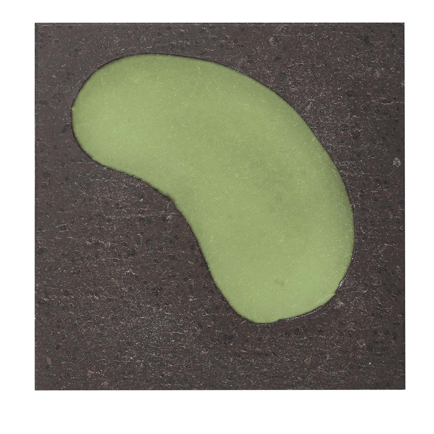 Laghi Medium Squared Green Serving Plate by Roberto Monte - Alfaterna Marmi