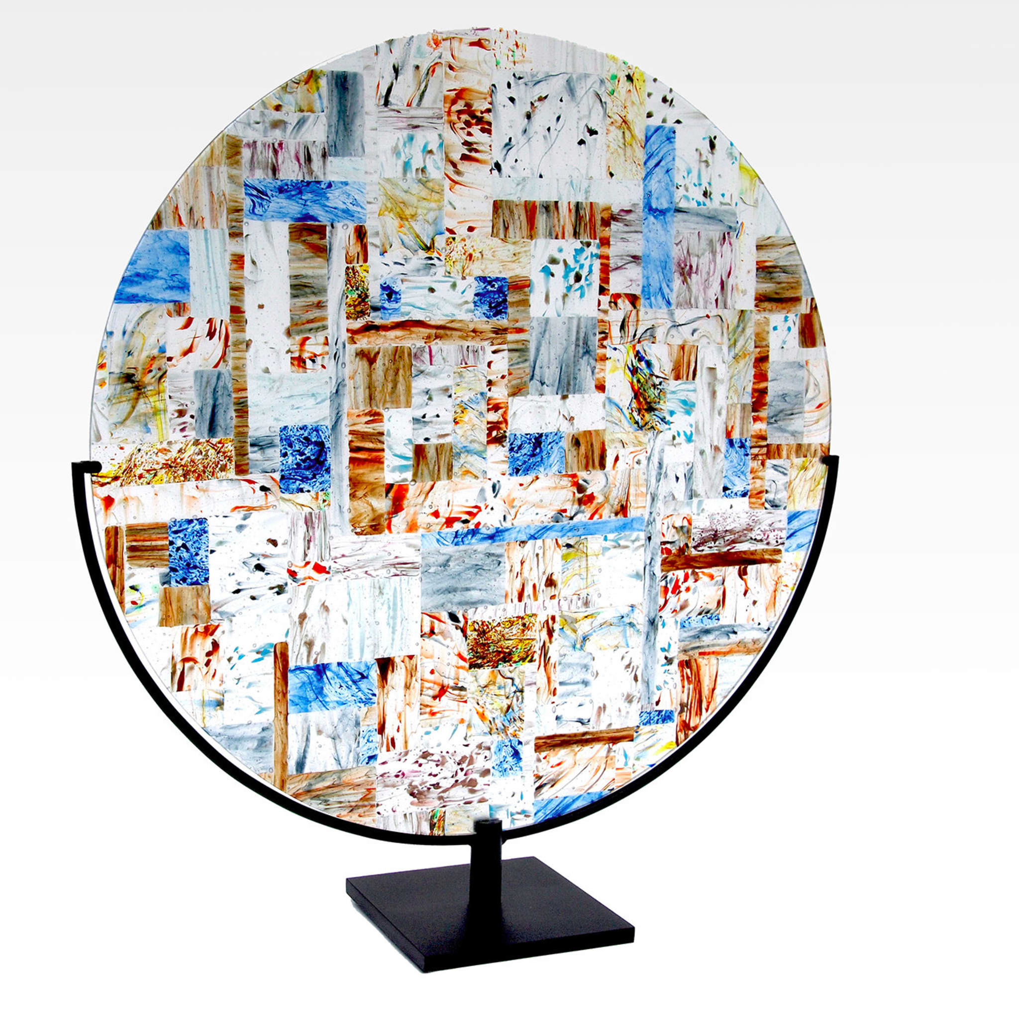 Araldo in Murano Glass Disc by Andrea Orso - Alternative view 1