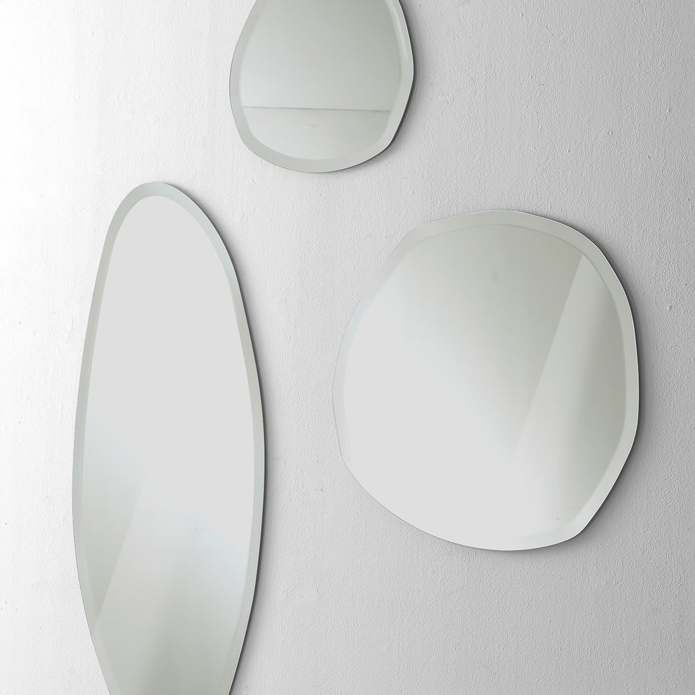 Stone Wall Mirror #3 by Norberto Delfinetti - Pacini & Cappellini