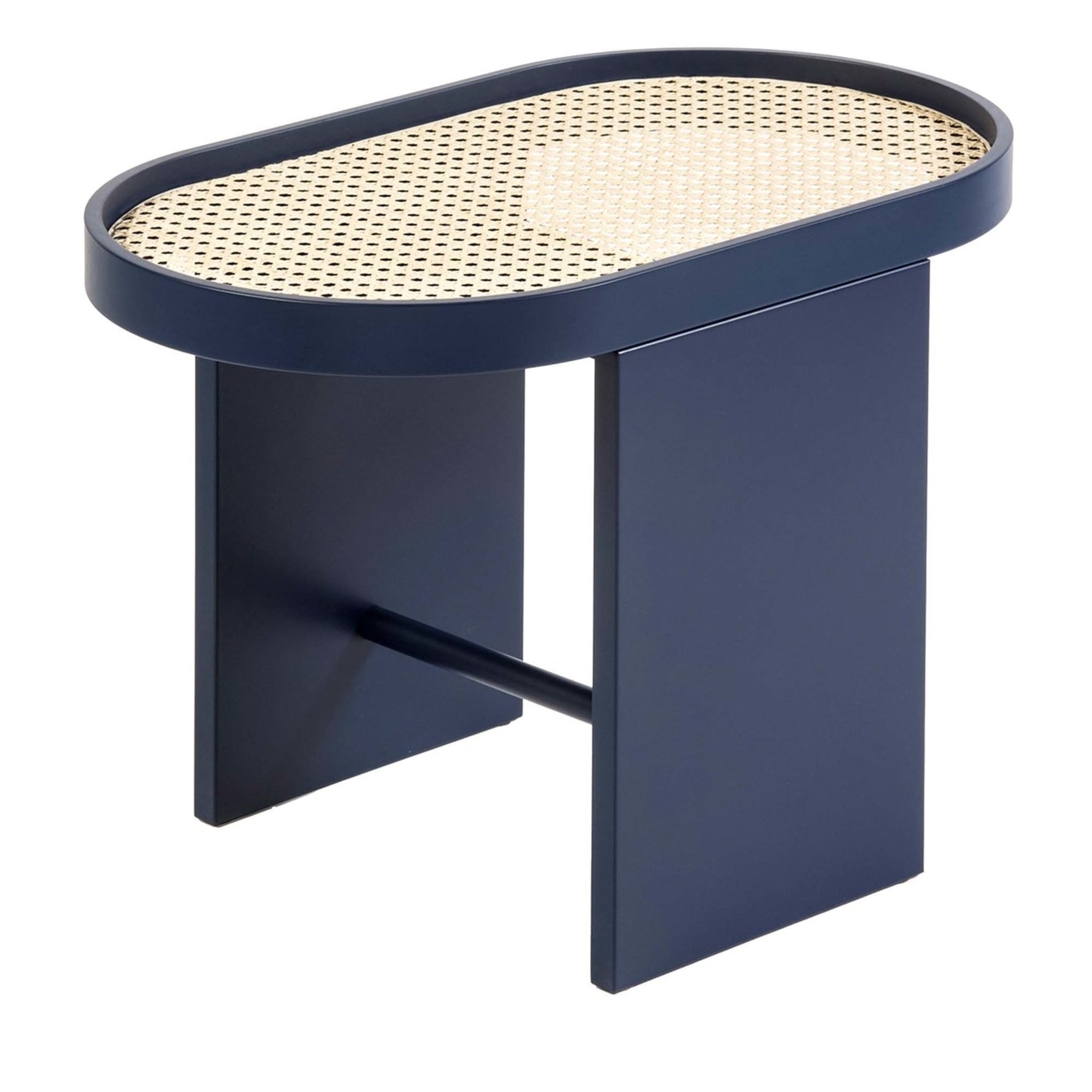 Piani Steel Blue Side Table by Patricia Urquiola - Main view