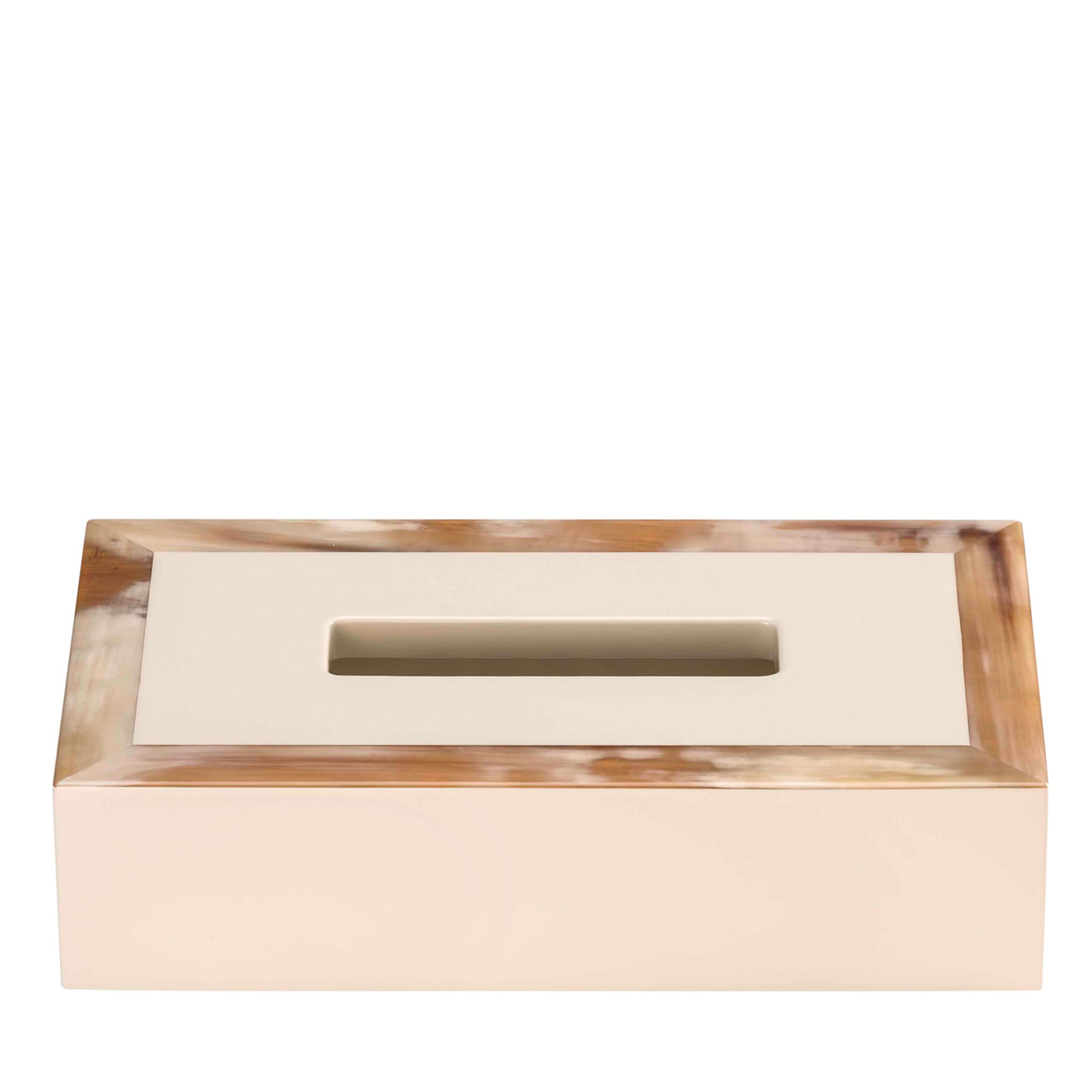 Ivory Tissue Box Holder - Main view