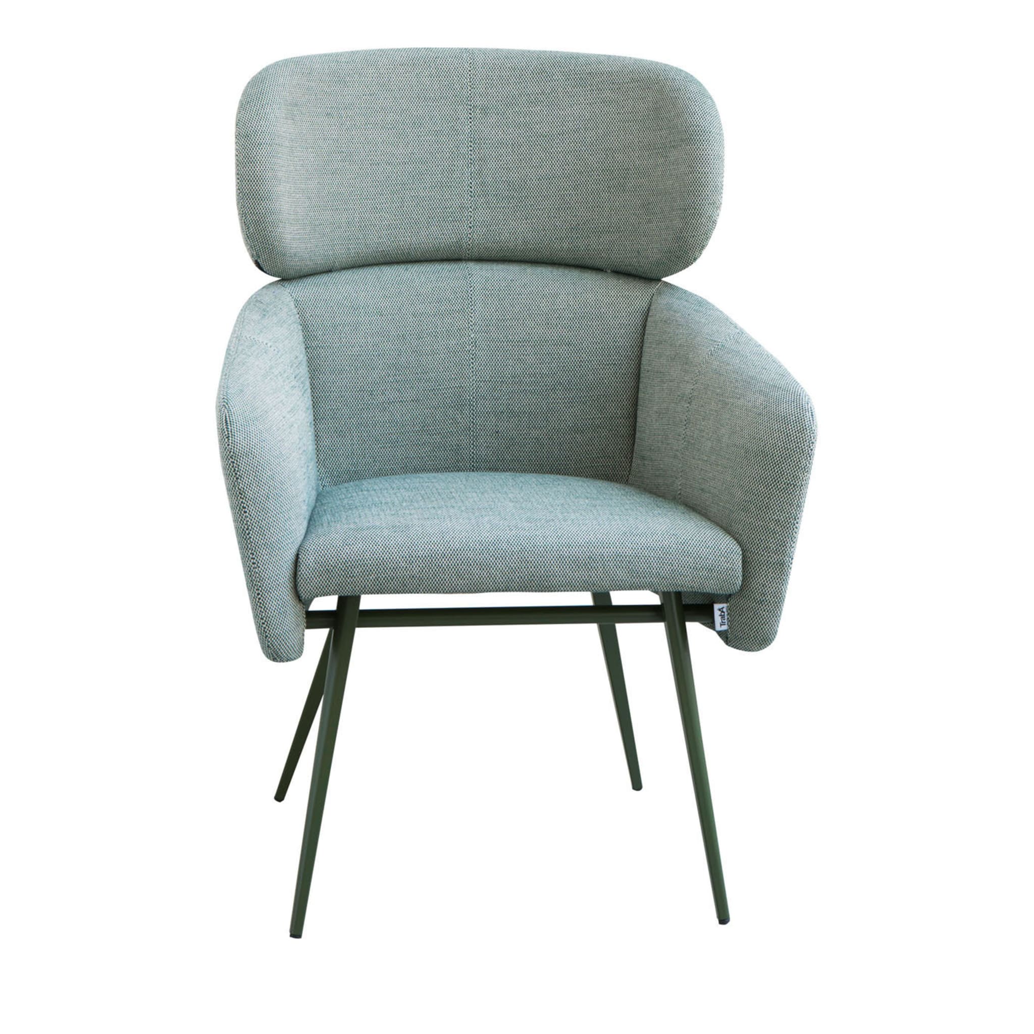 Balù XL Met Light Blue Chair By Emilio Nanni - Main view
