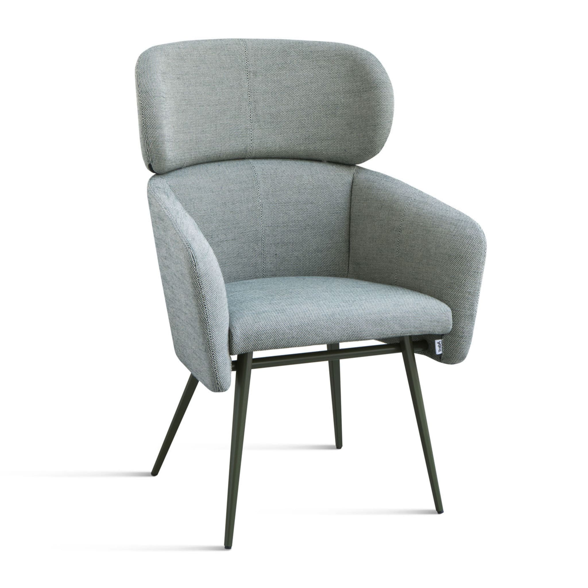 Balù XL Met Light Blue Chair By Emilio Nanni - Alternative view 1