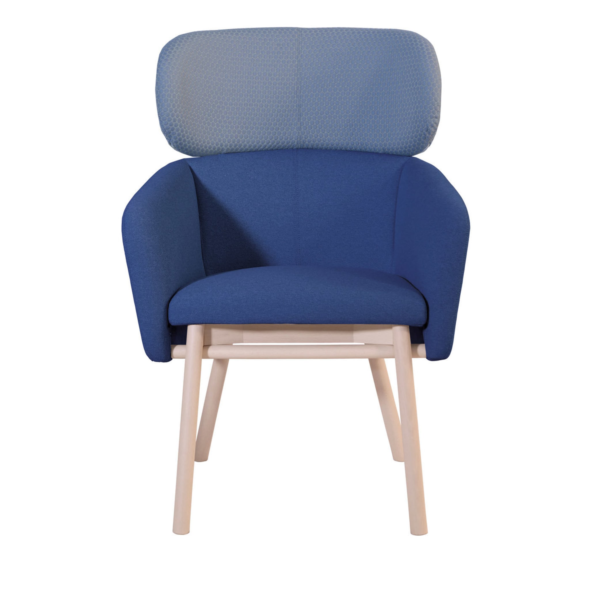Balù XL Blue and Lightblue Chair By Emilio Nanni - Main view