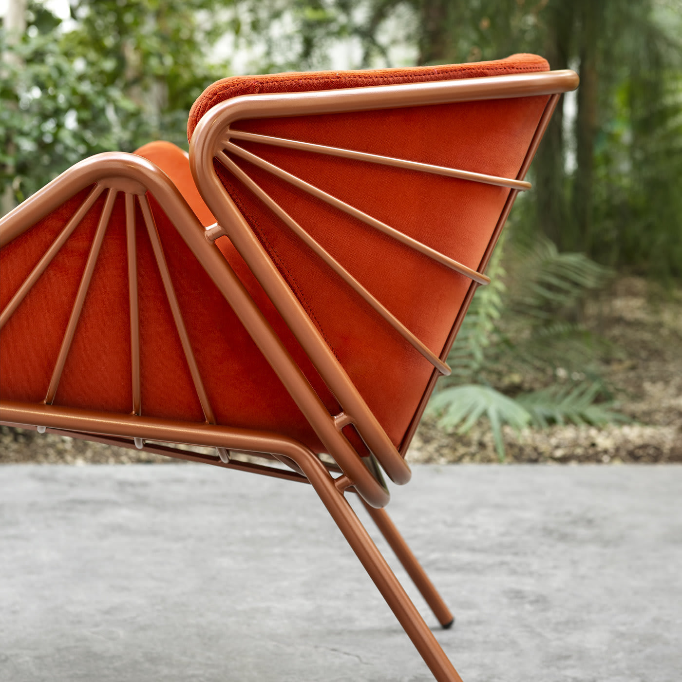 Skin Lounge Red Chair By Giacomo Cattani - TrabA'