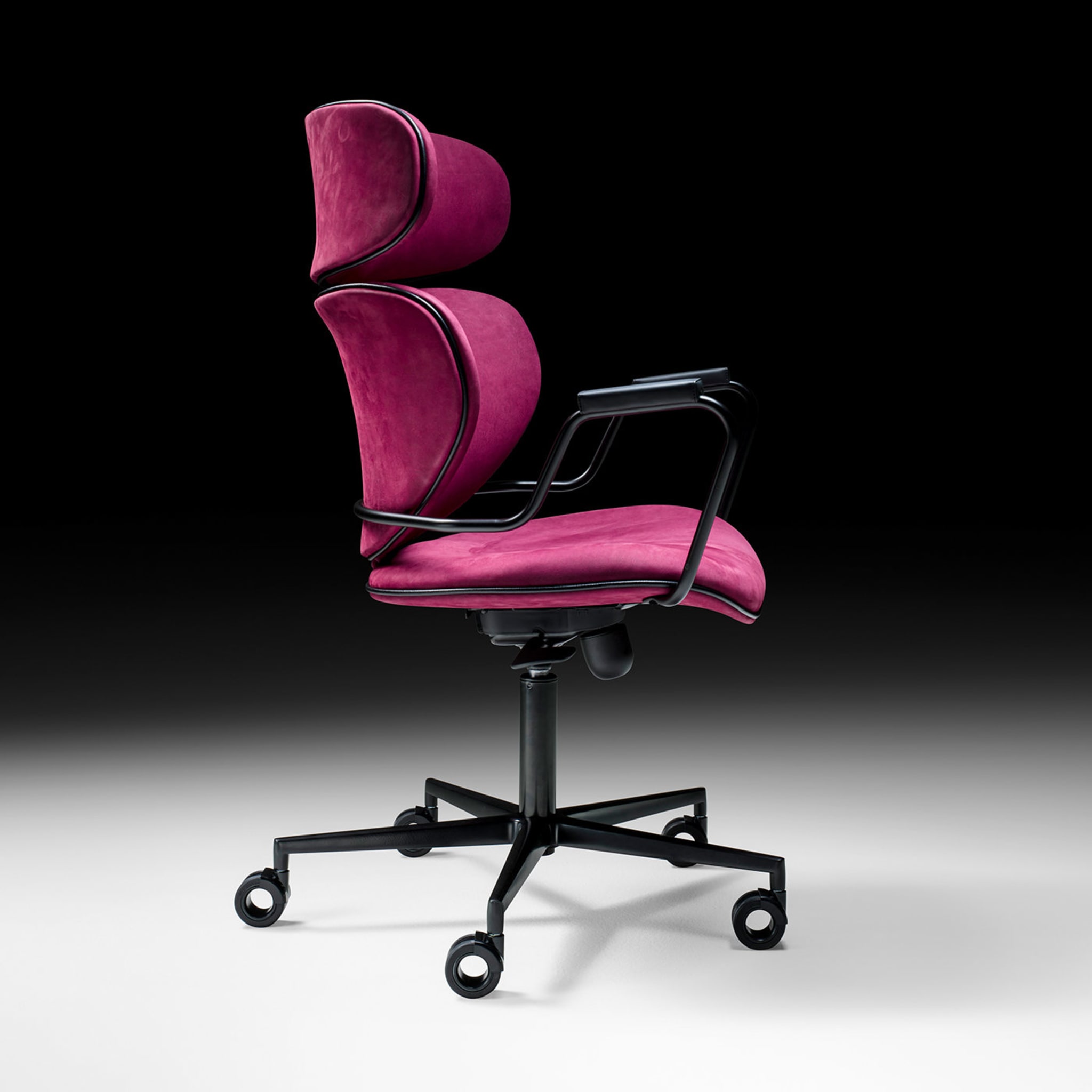 Asia Purple Swivel Chair - Alternative view 1