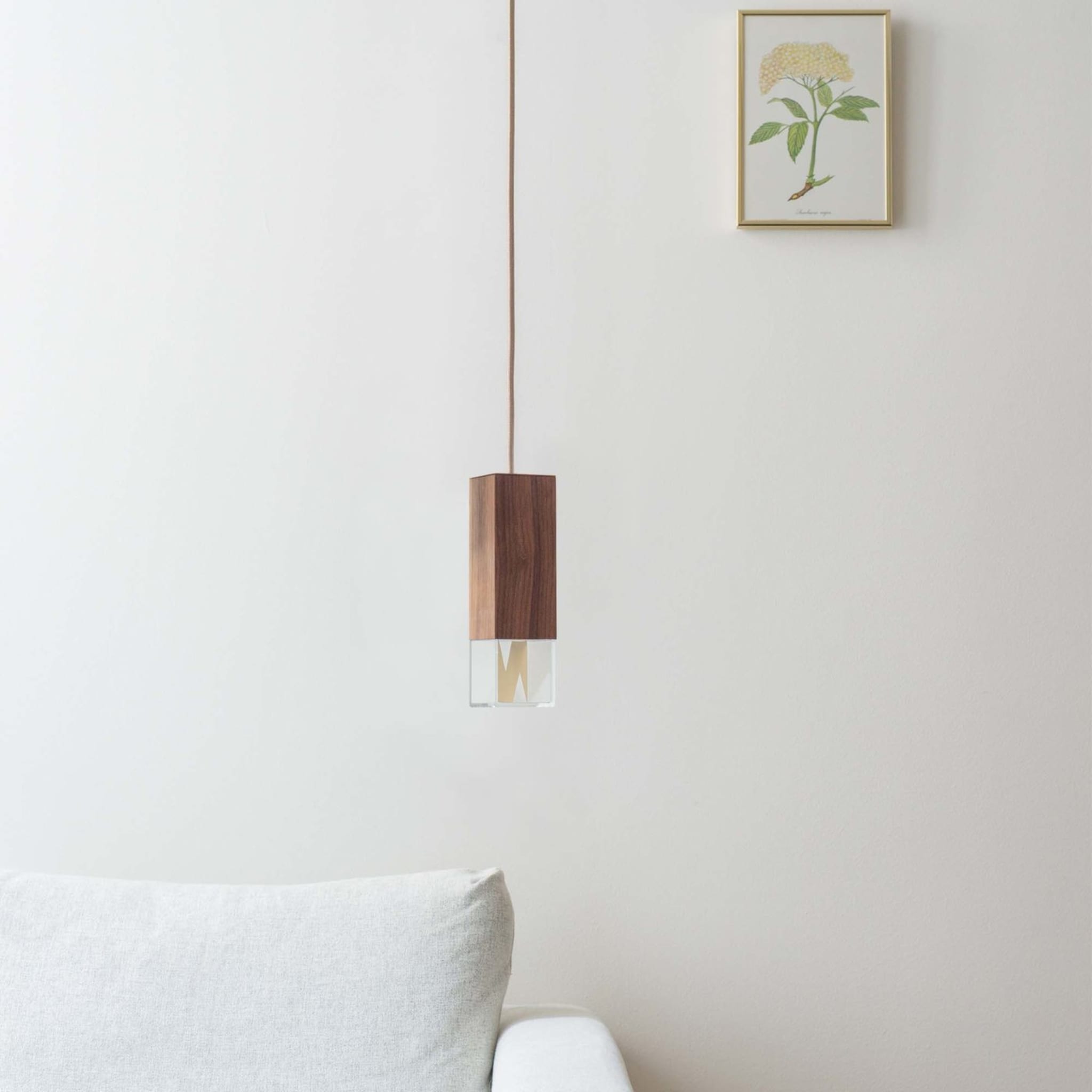 Lampe/One Wood Pendelleuchte - Alternative Ansicht 1