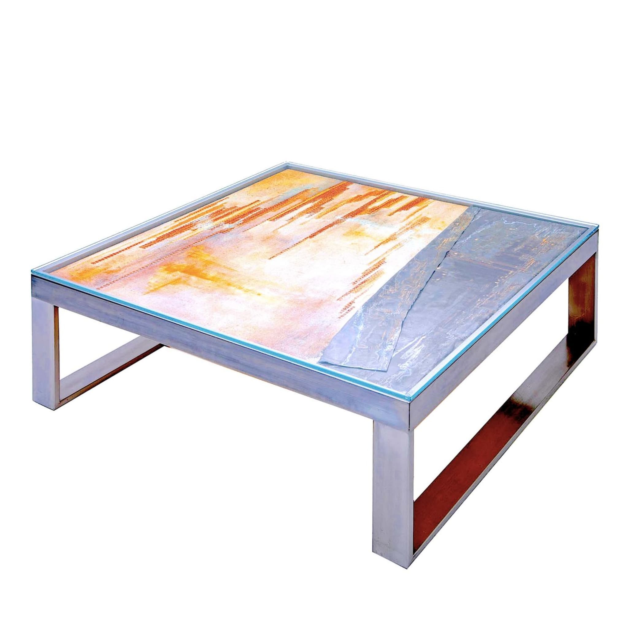Tavolino quadrato Abstraction #2 - Vista principale
