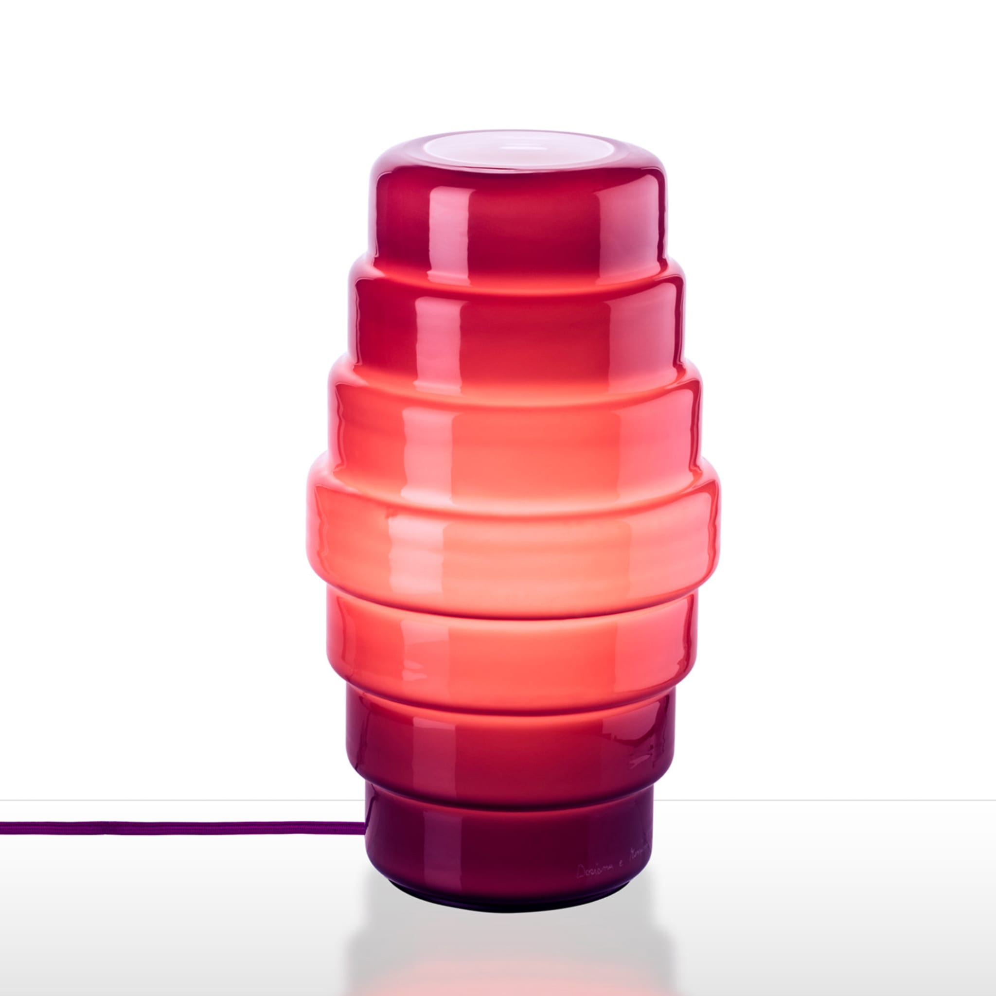 Zoe Purple Table Lamp by Doriana and Massimiliano Fuksas - Alternative view 1