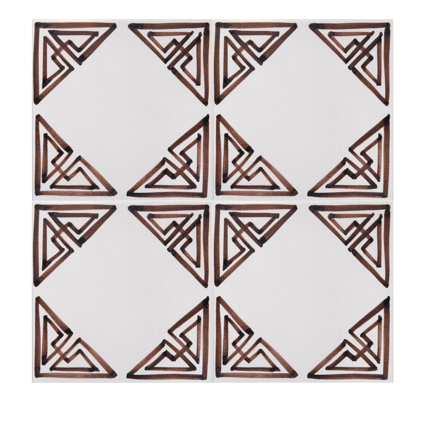 Set of 4 Room Tiles - Ceramica Pinto