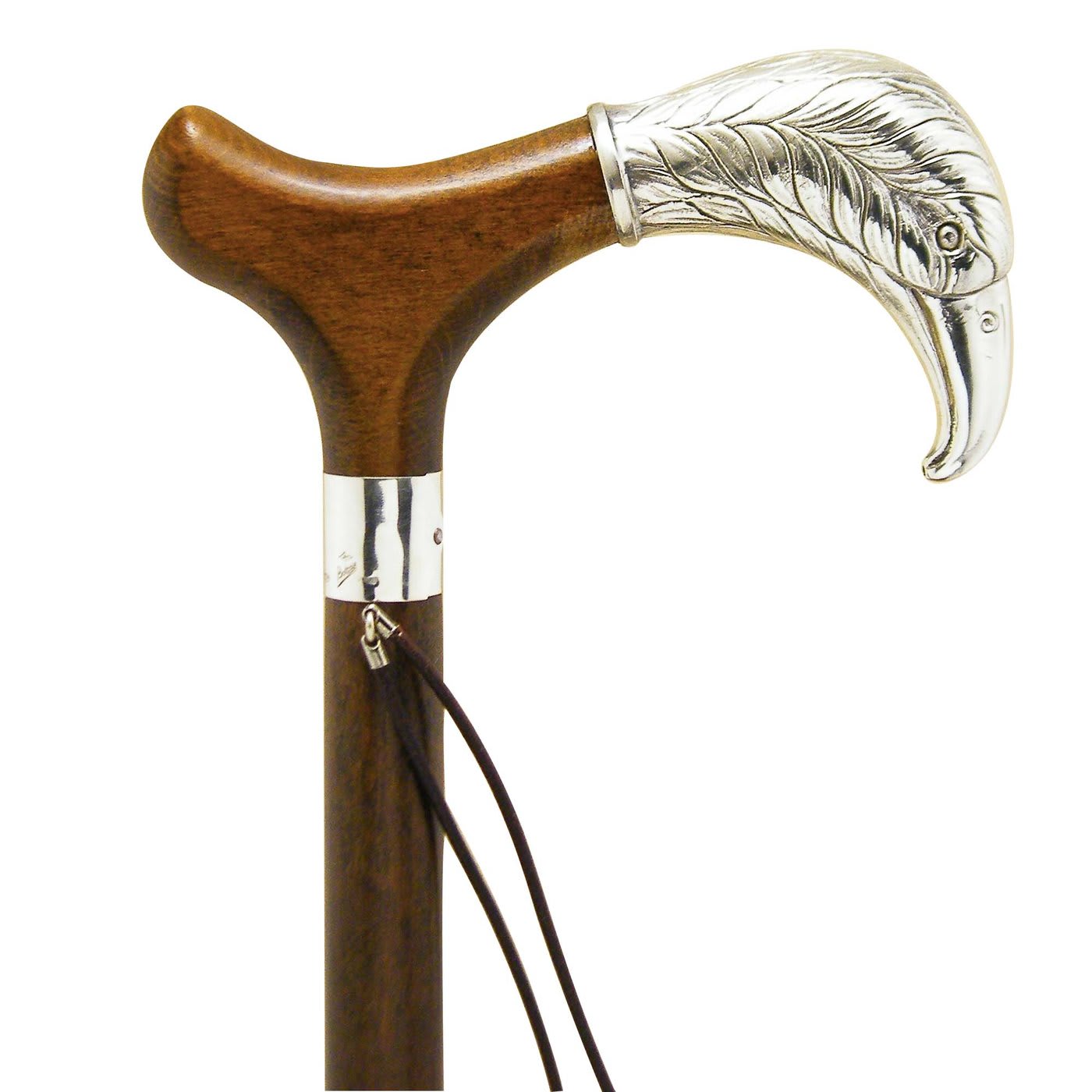 Eagle Wooden Derby-Style Cane - Bolcas