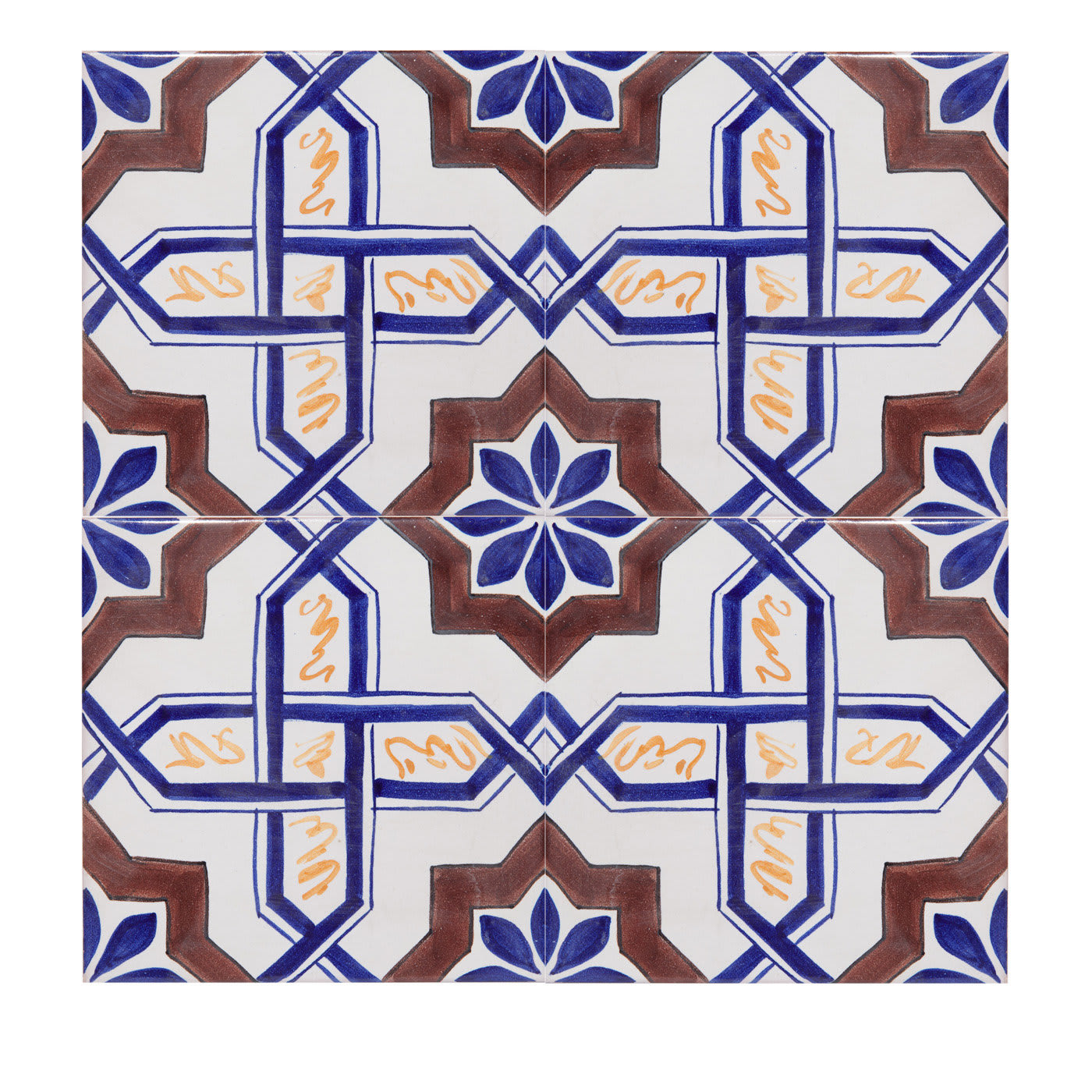 4 Century Cross Tiles - Ceramica Pinto