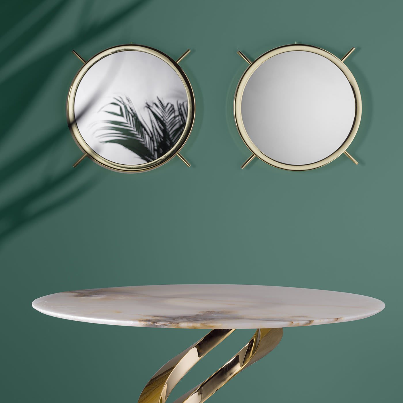 Venusia Mirror - Villari Home Couture