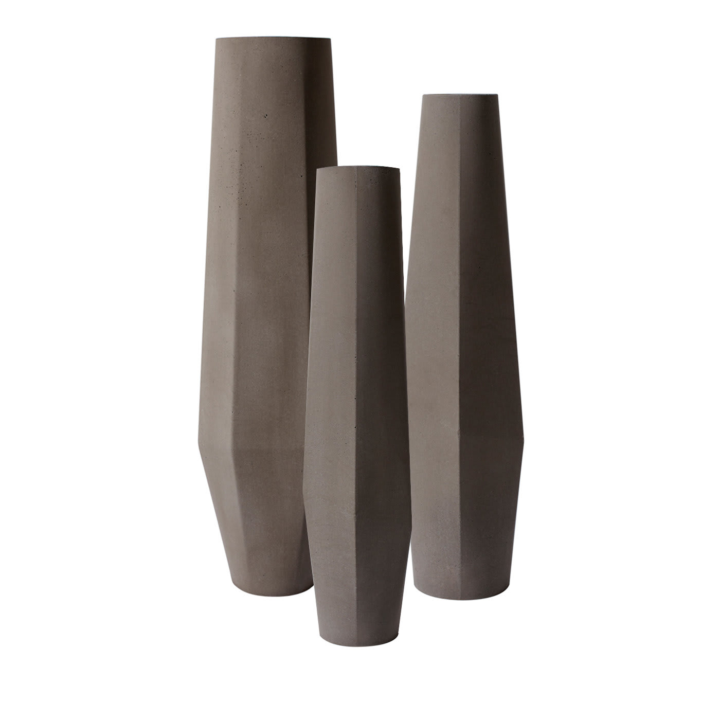 Marchigüe Gray Vase Set of 3  - Stefano Pugliese