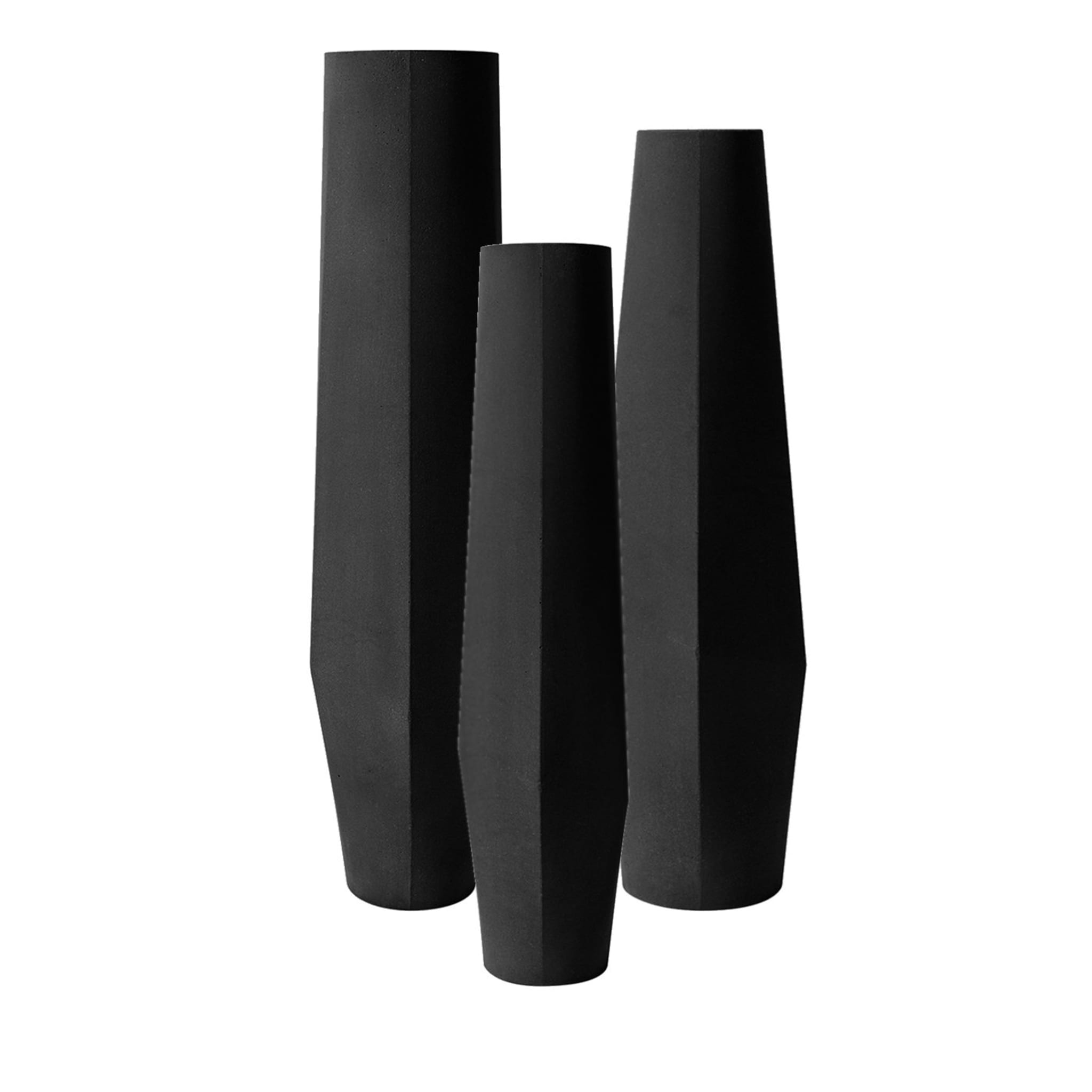 Set di 3 vasi neri Marchigüe - Vista principale