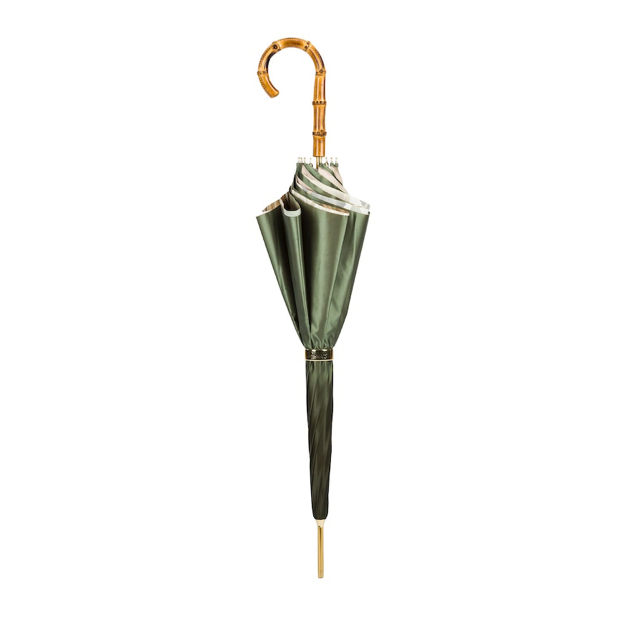 Tropical Umbrella with Bamboo Handle - Double Cloth - Main view