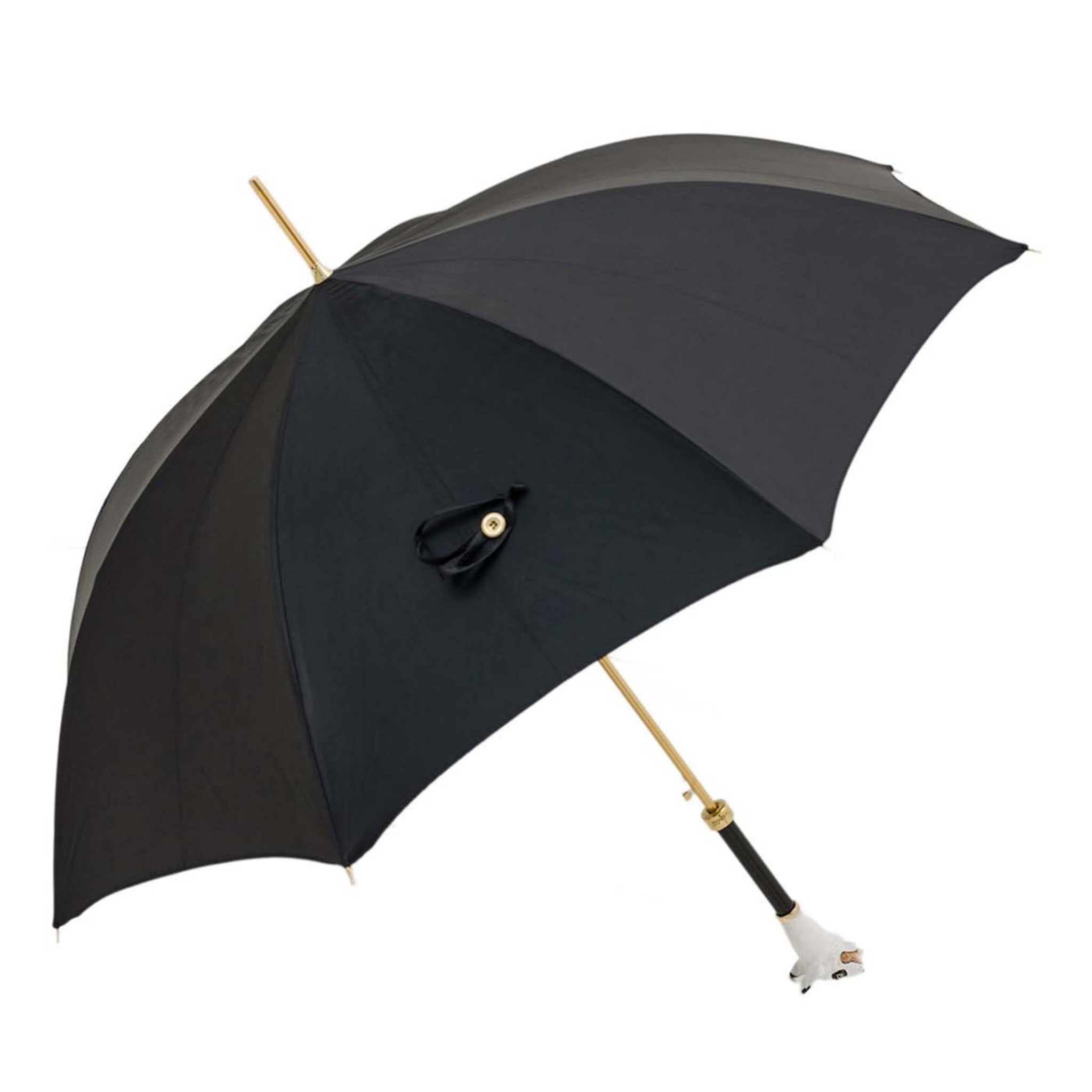 Black Umbrella with Bull Terrier Handle - Main view