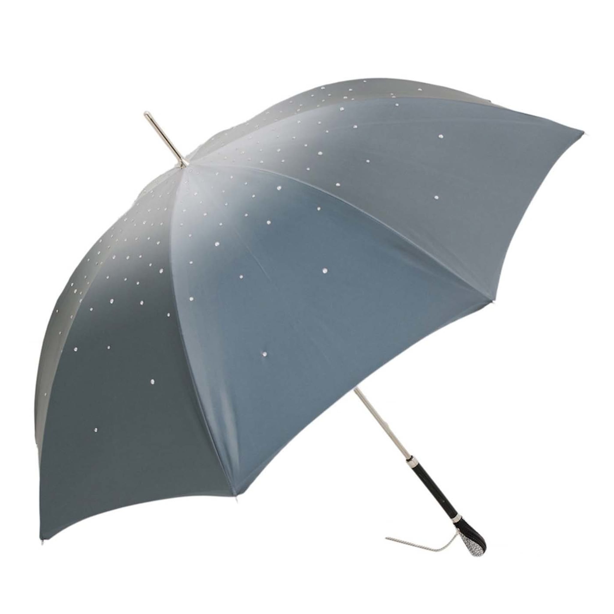Parapluie Swarovski® gris - Vue principale
