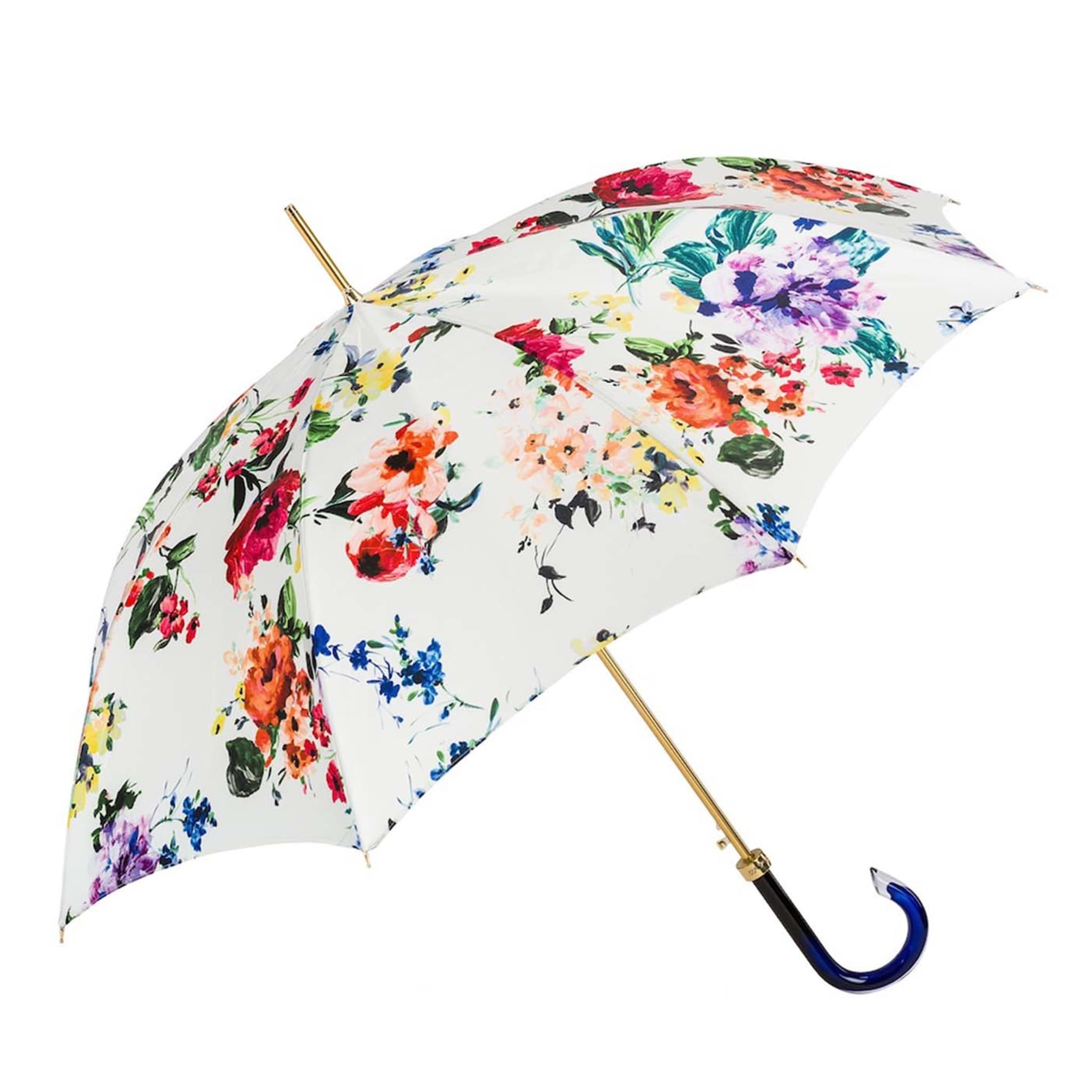 Regenschirm mit Frühlingsblumen - Hauptansicht