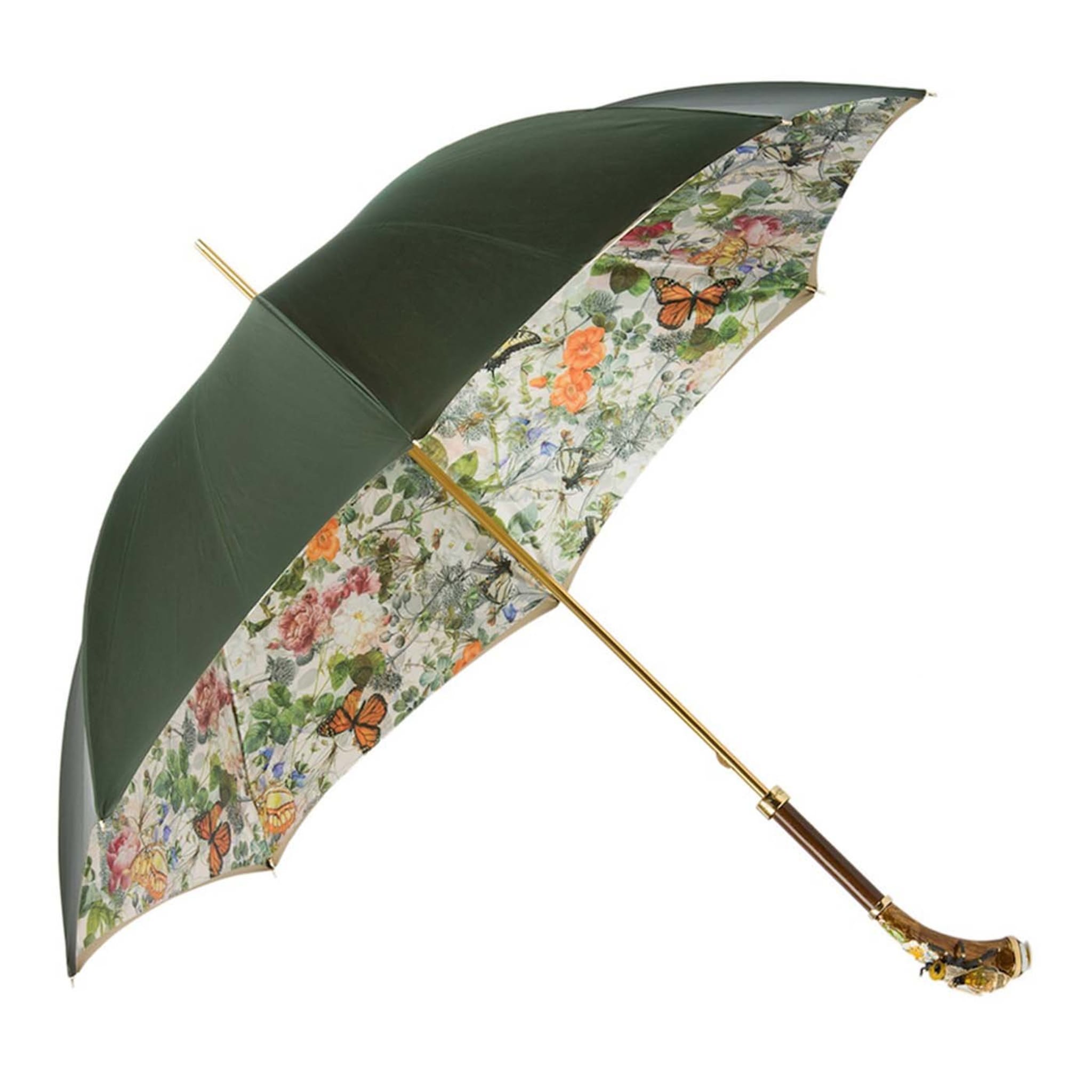 Parapluie de luxe Swarovski® avec poignée en forme d'abeille - Vue principale