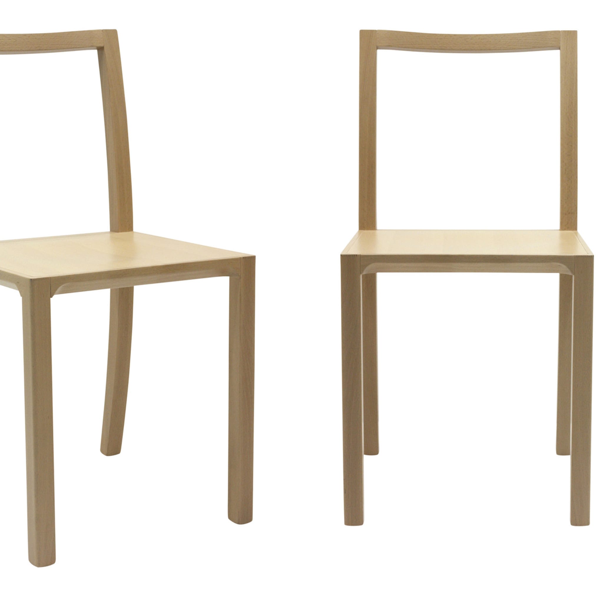 Framework Set of 2 White Chairs by Steffen Kehrle - Alternative view 2