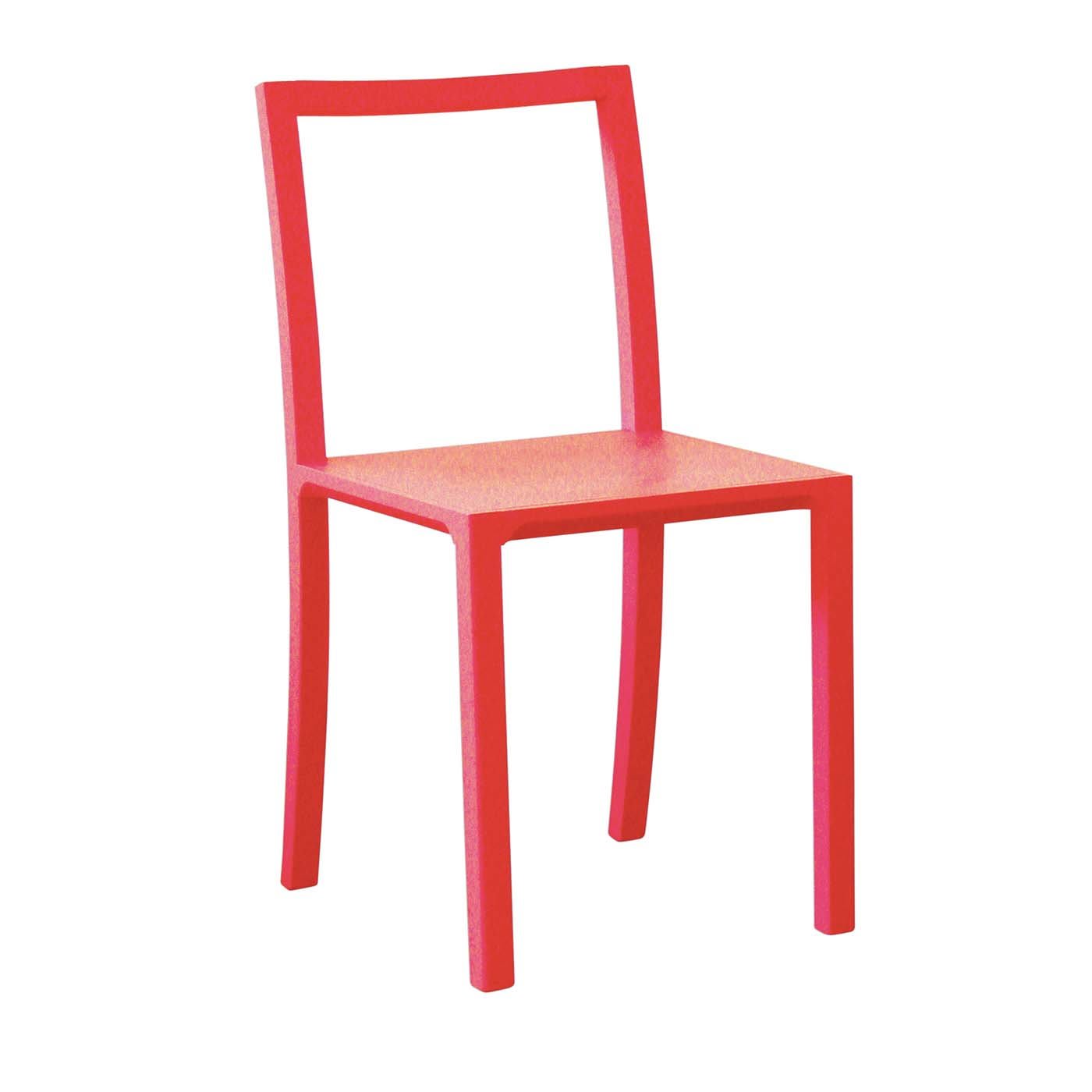 Framework Set of 2 Red Brick Chairs by Steffen Kehrle - L'Abbate