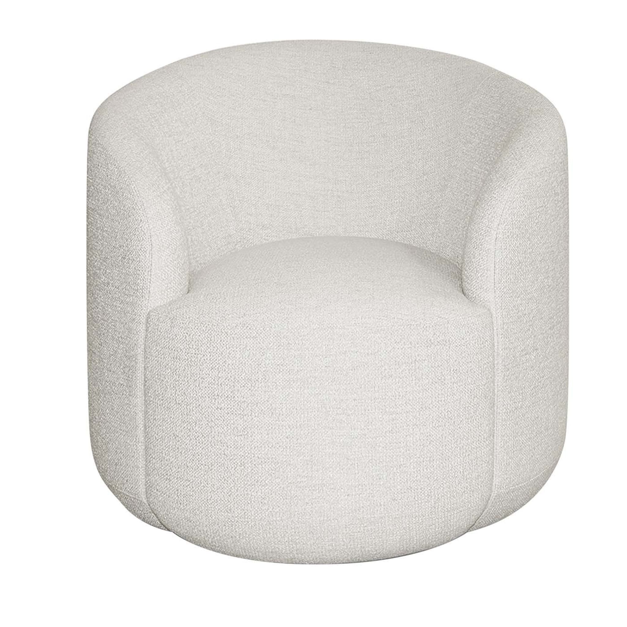 Cottonflower White Armchair - Main view