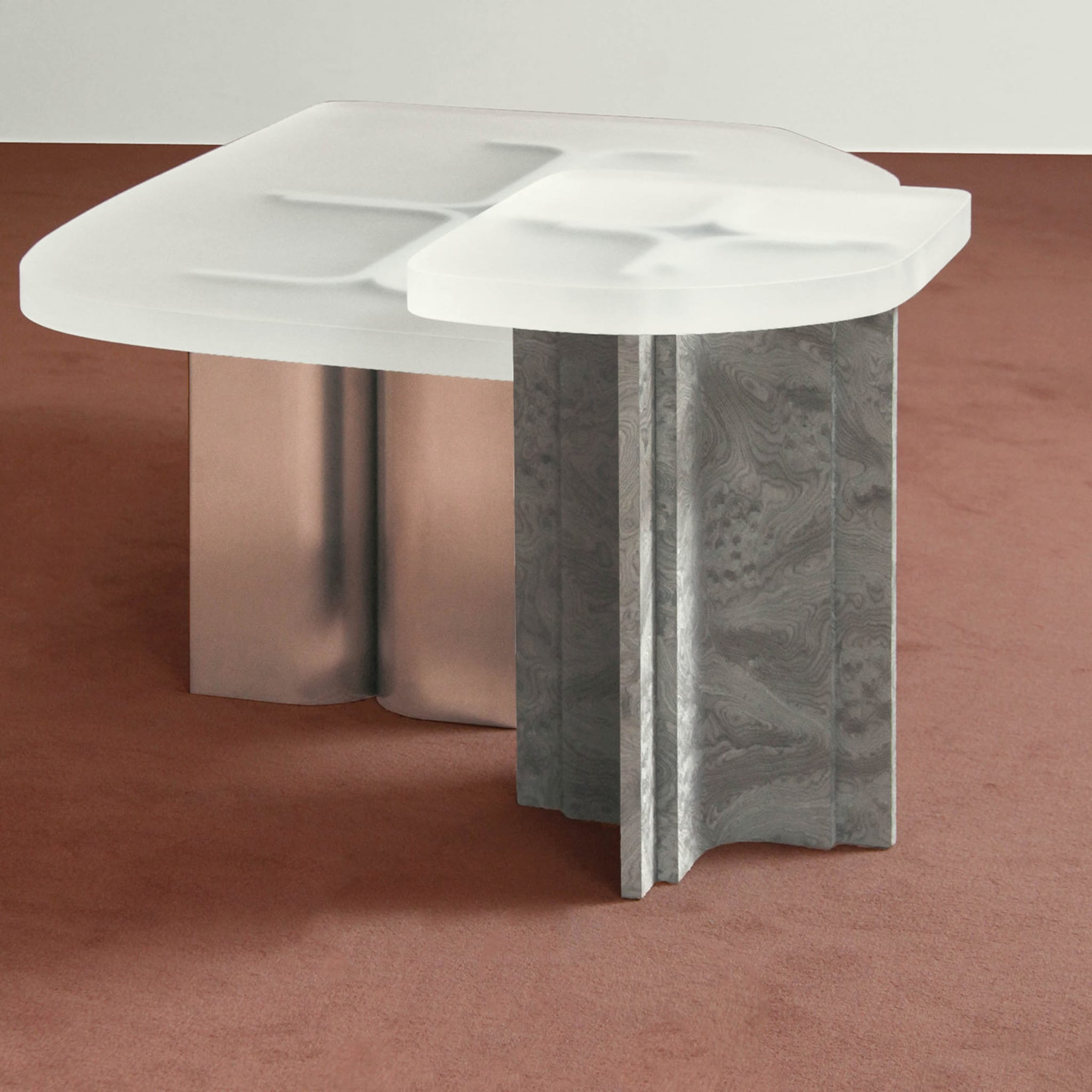 Fossil Silver Coffee Table - Alternative view 5