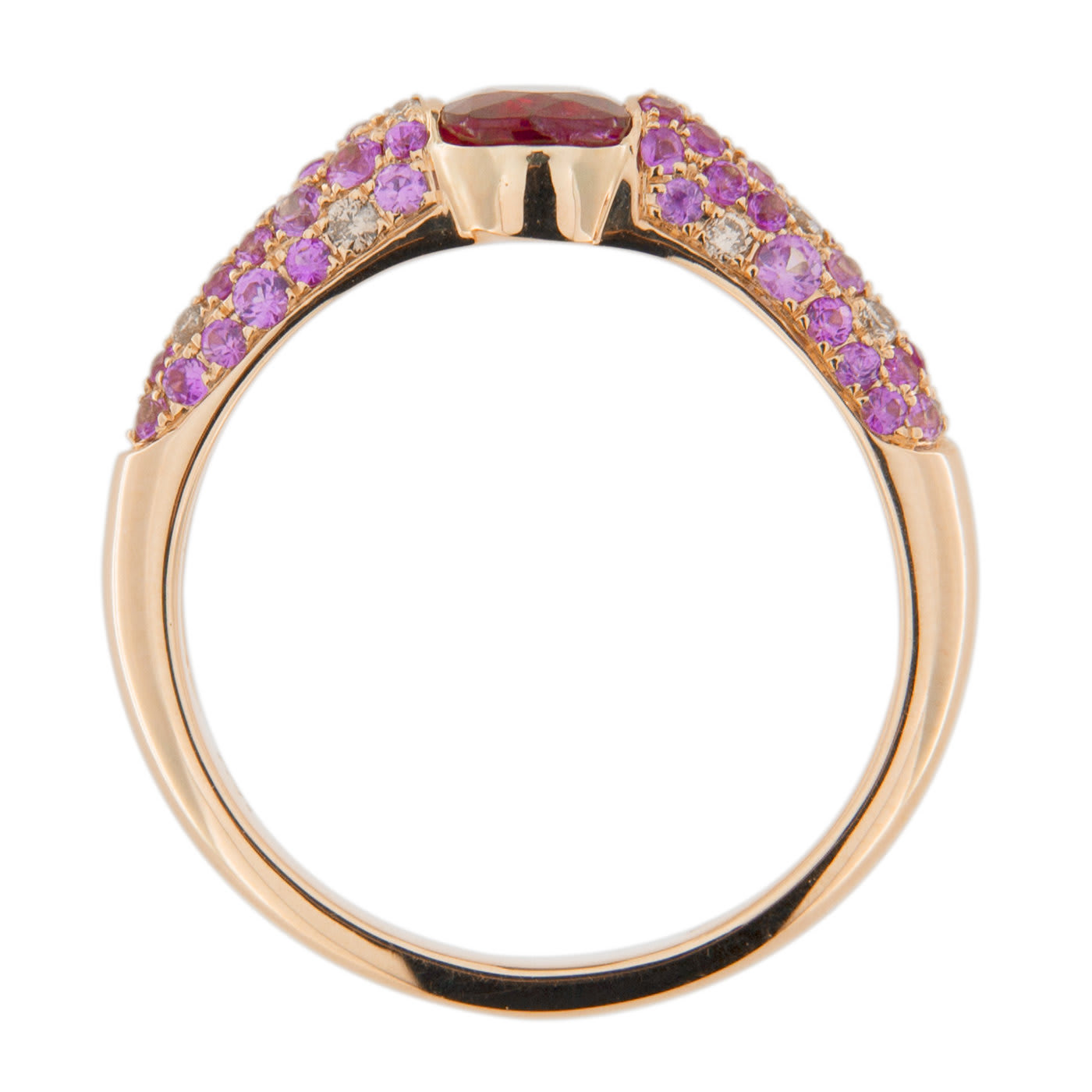 Rose Diamond 18k Ring - Jona