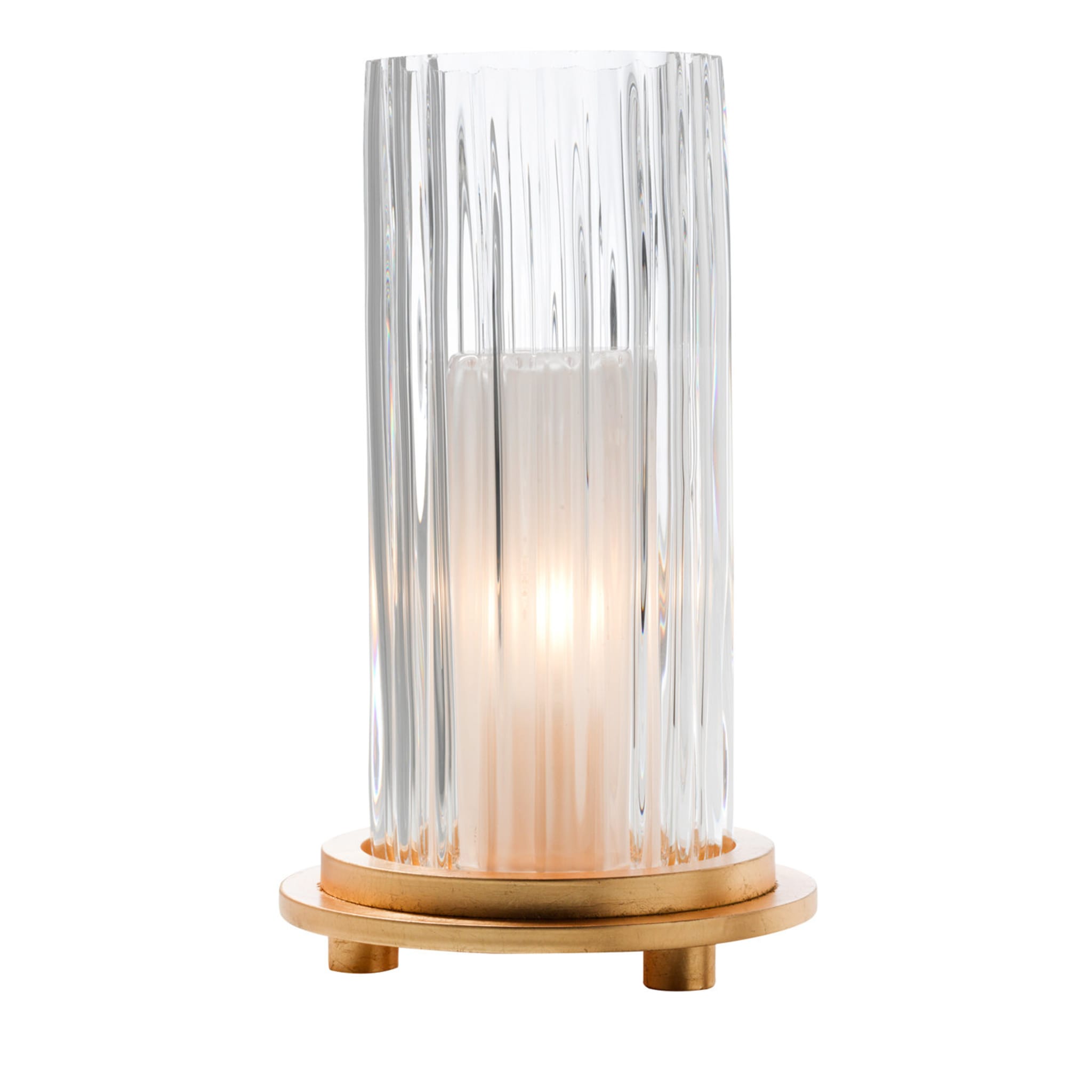 Contemporary Gold Table Lamp - Main view