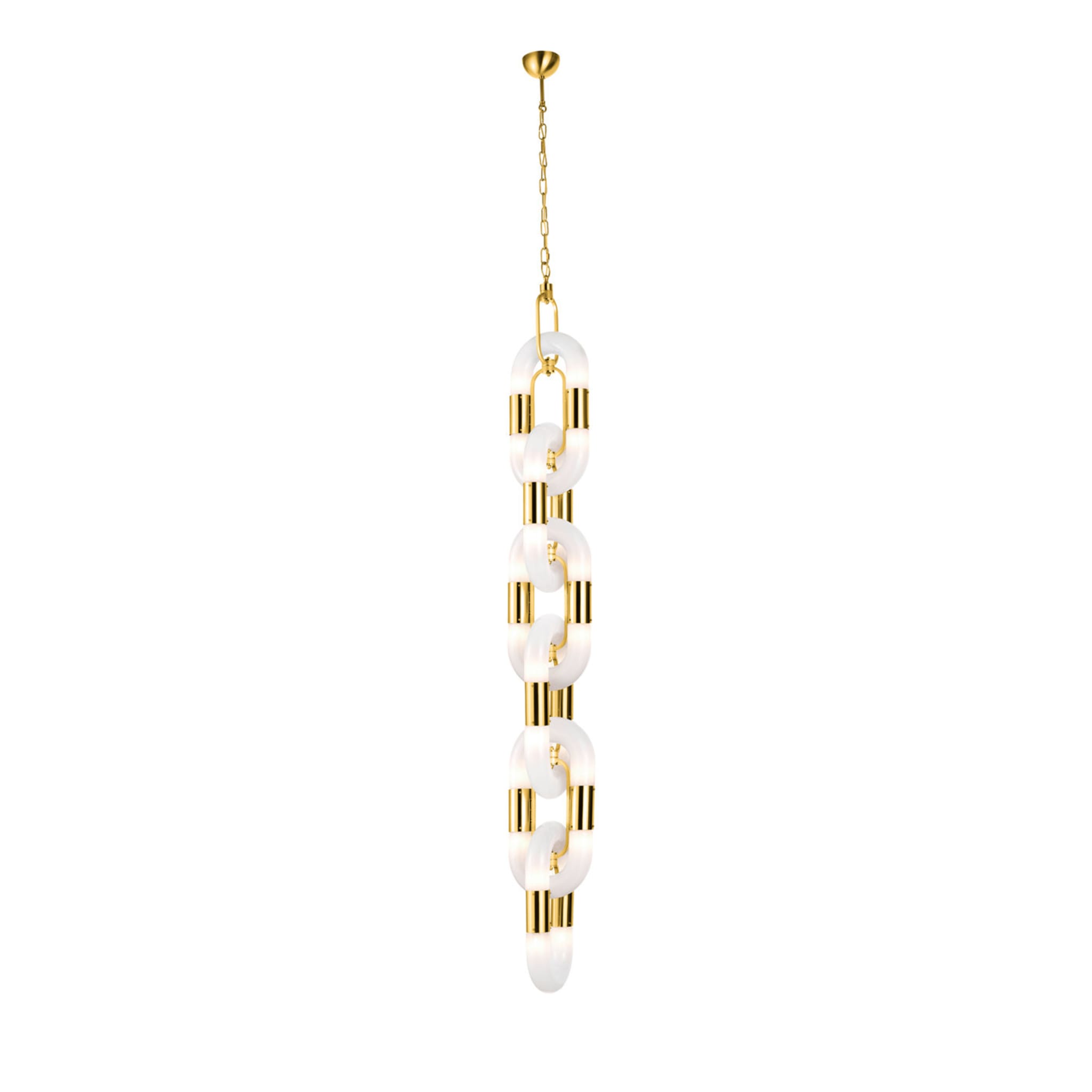 Chain Gold 6 Links Pendant Lamp - Main view