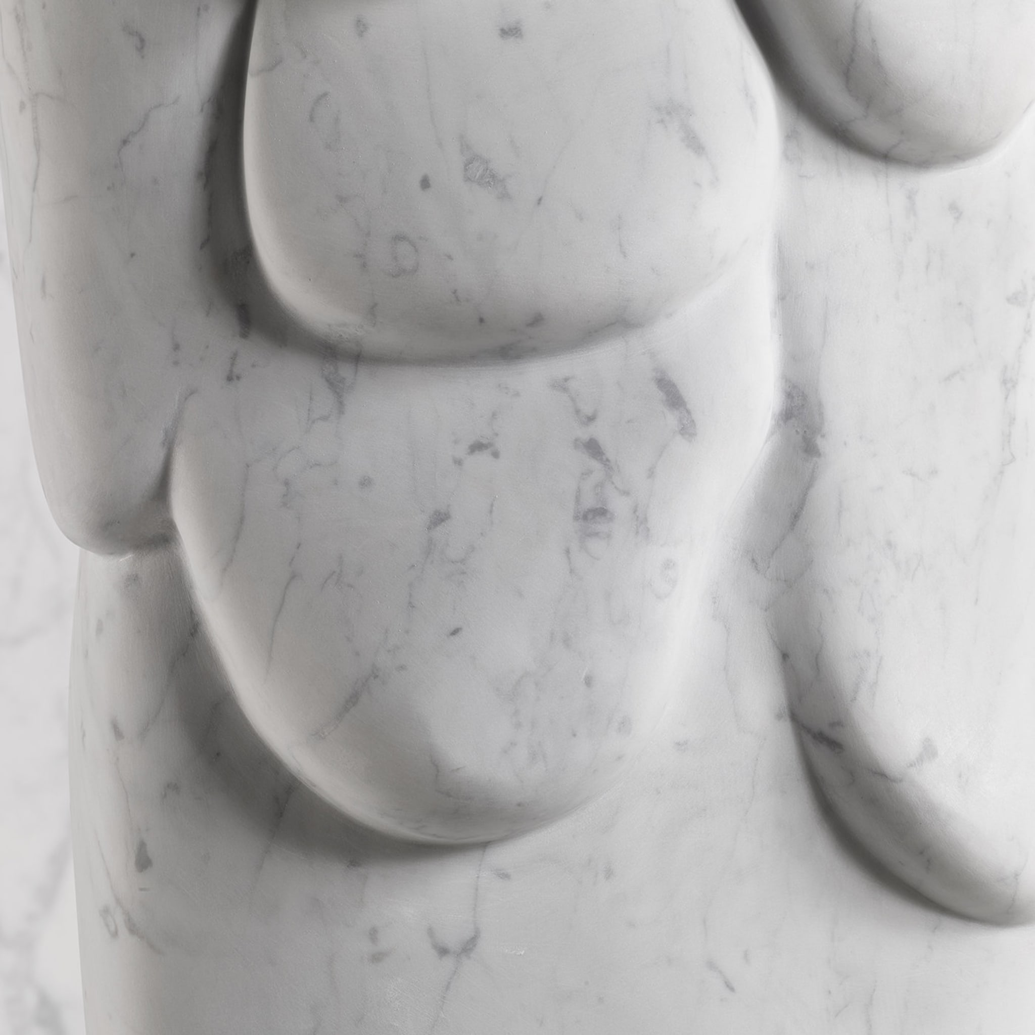 Evoluzione Sculptural Console in Carrara Marble - Alternative view 2