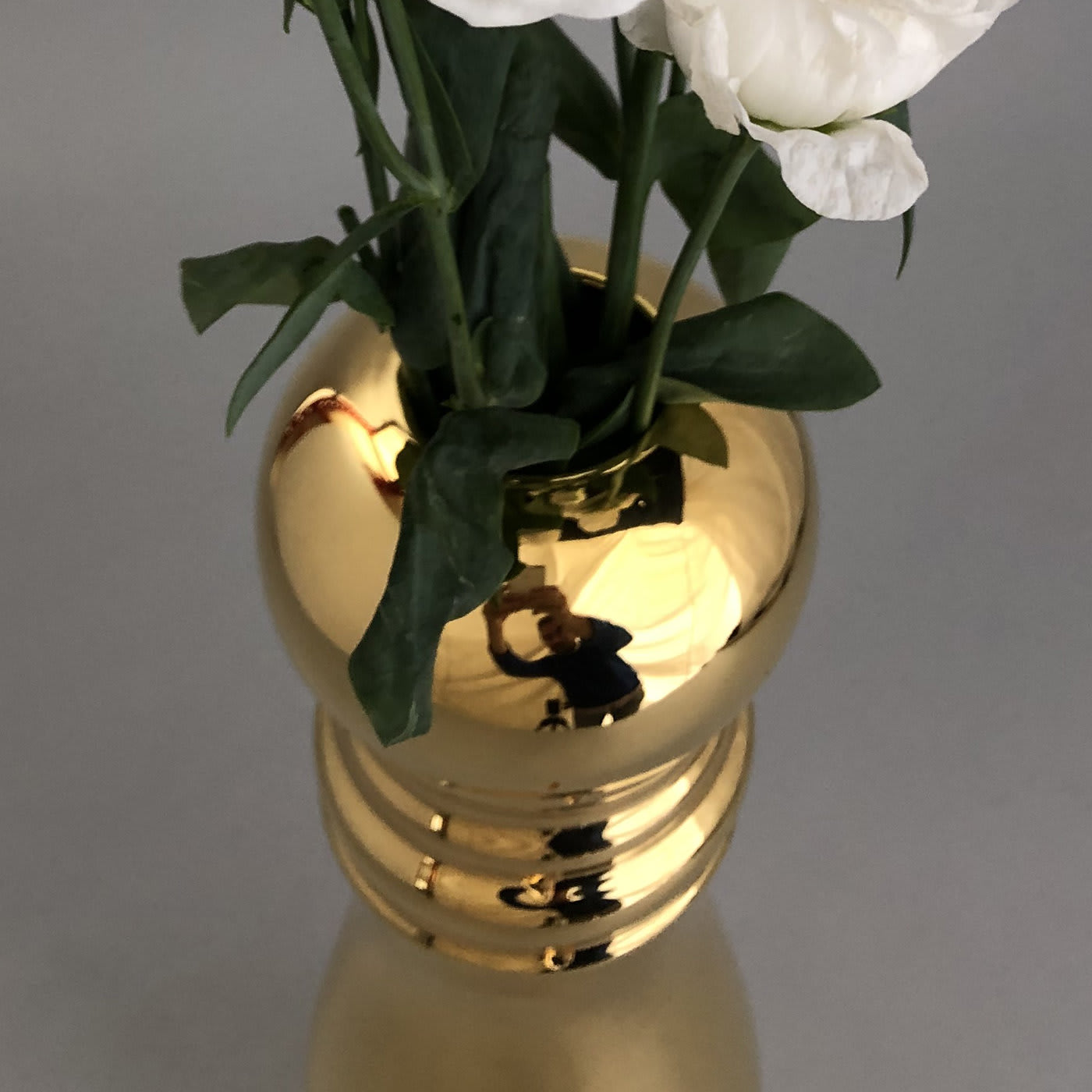 Macinapepe Brass Terracotta Flower Vase - Tuttoattaccato