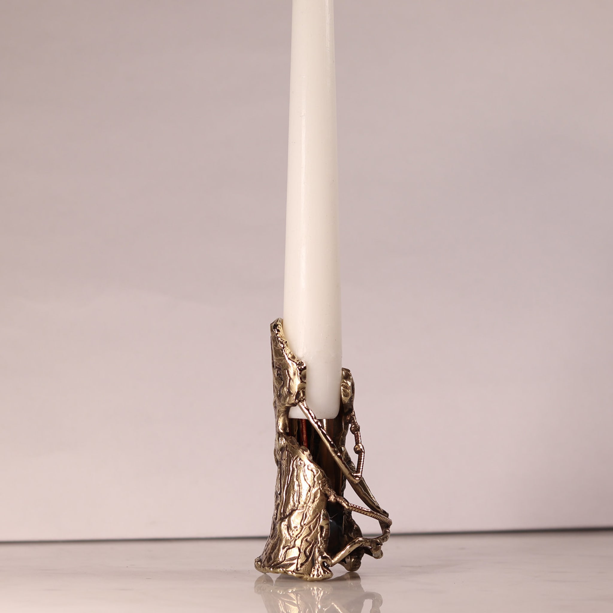 Underwood Brass Candlestick - Alternative view 1