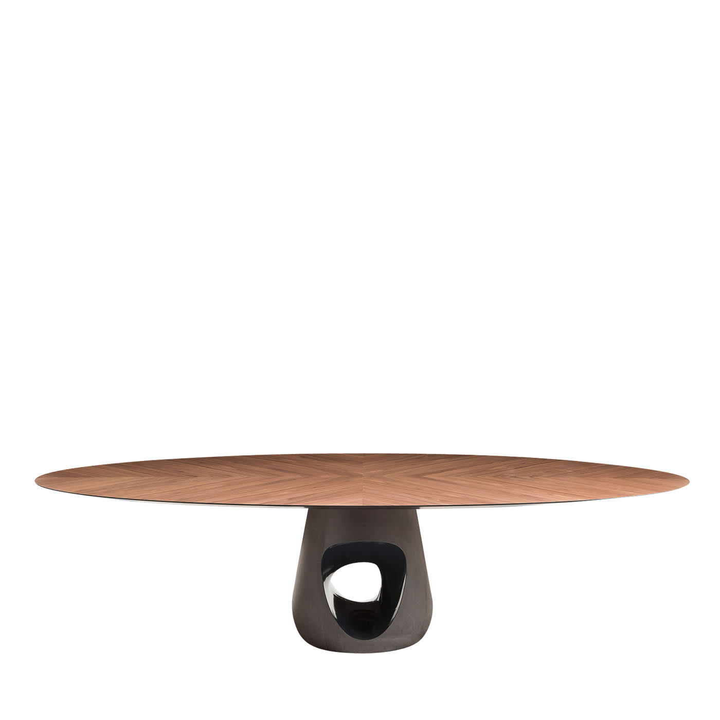 Barbara Dining Table with Walnut Top by Renato Zamberlan - Horm
