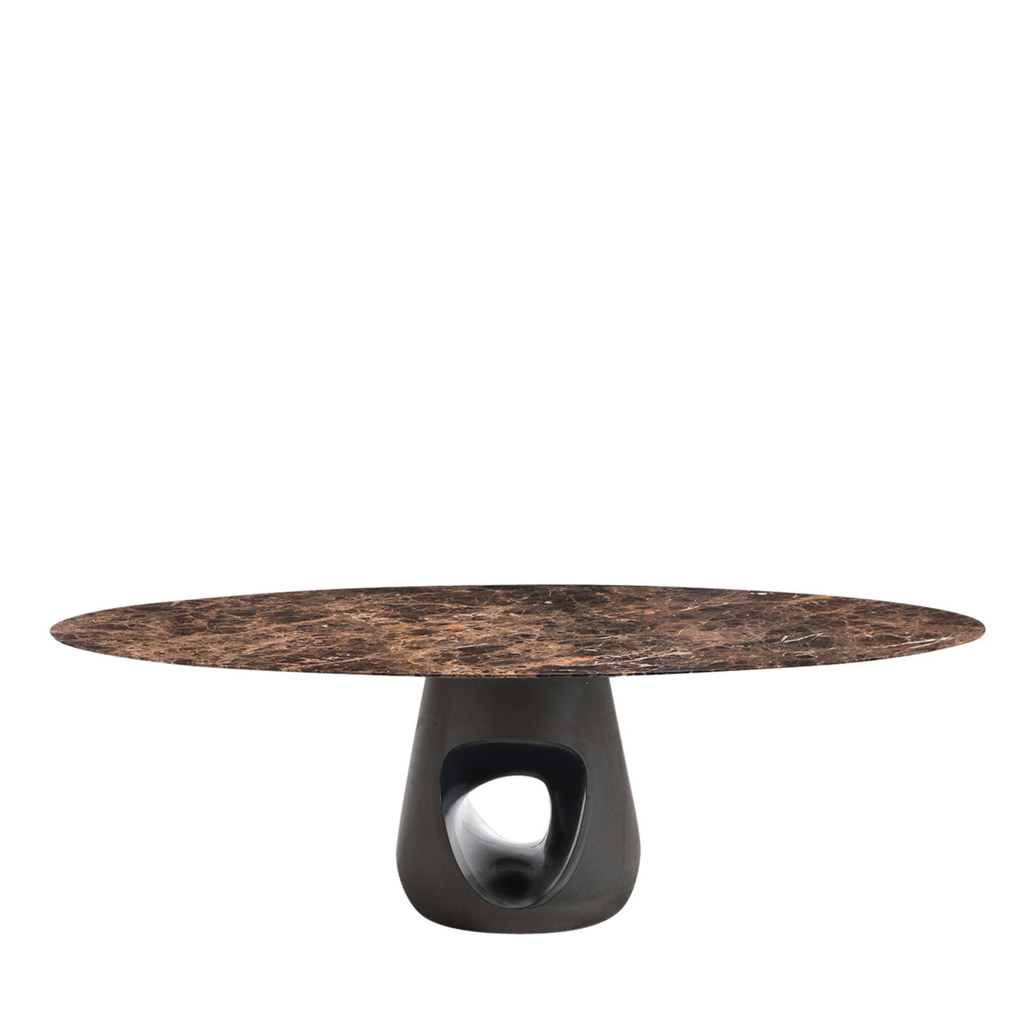 Barbara Dining Table with Emperador Marble Top by Renato Zamberlan - Main view