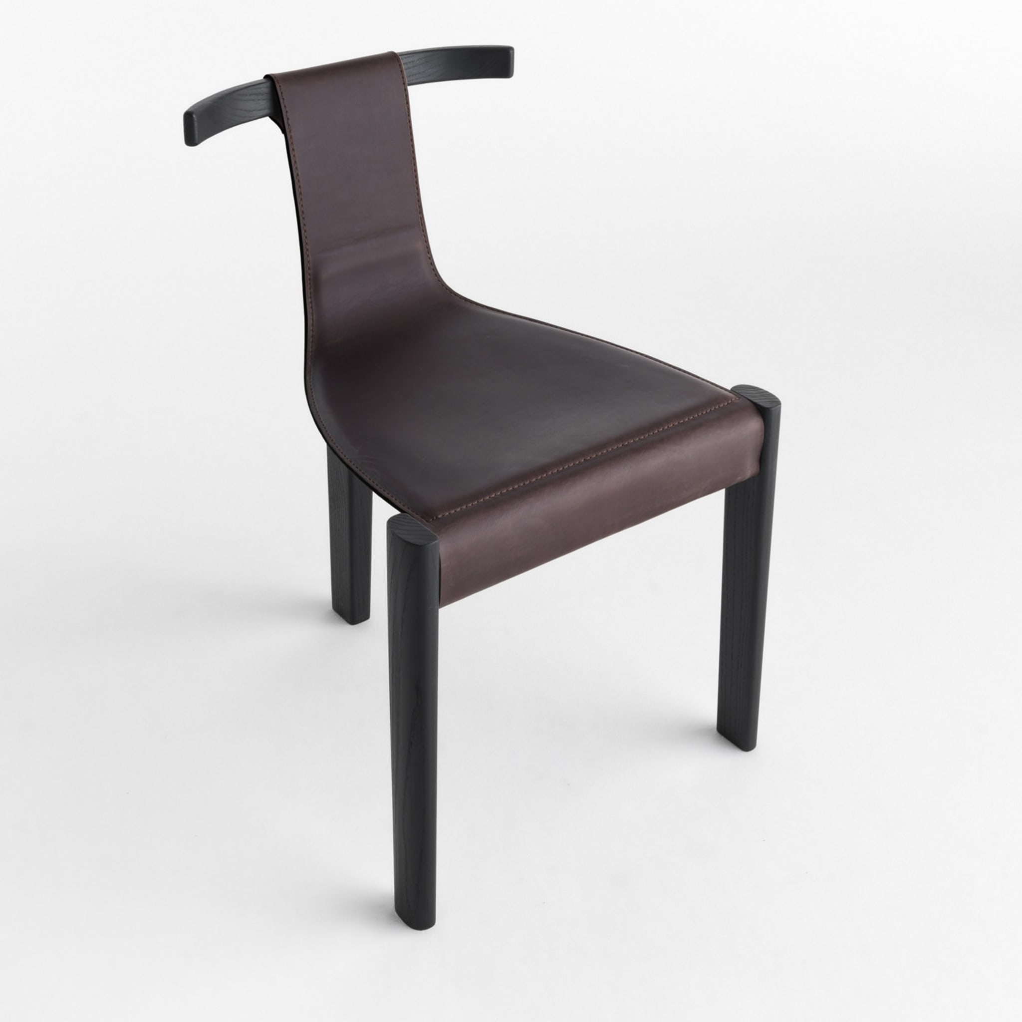 Pablita Brauner Stuhl von Marcello Pozzi - Alternative Ansicht 1