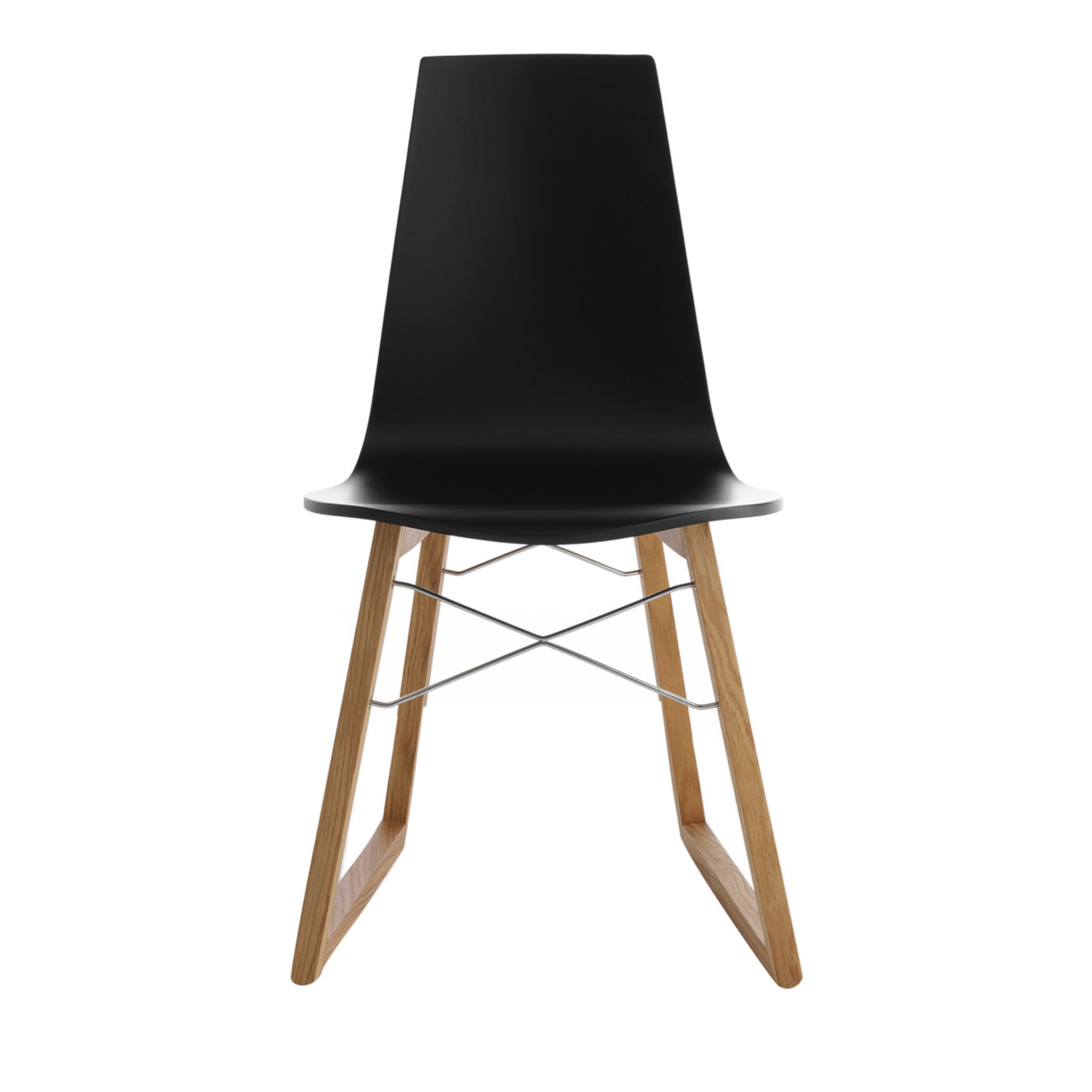 2er set ray schwarzer stühle by Orlandini Design - Hauptansicht