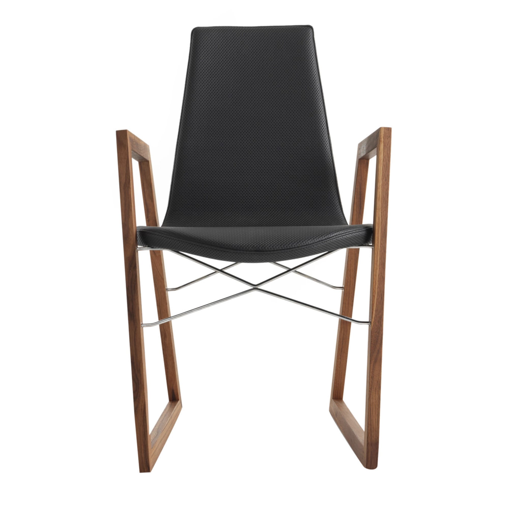Ray Black Chair by Orlandini Design - Main view