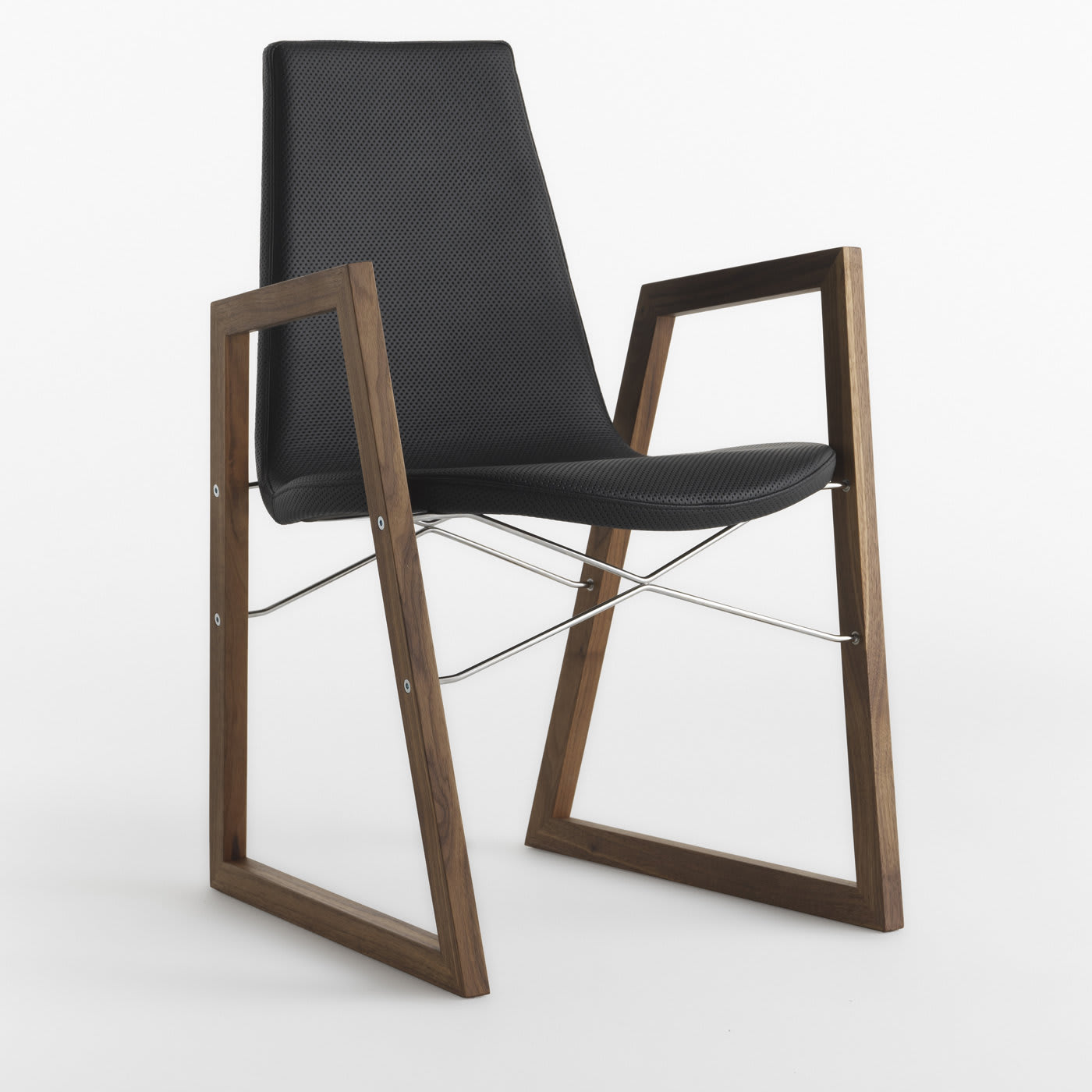 Ray Black Chair by Orlandini Design - Horm