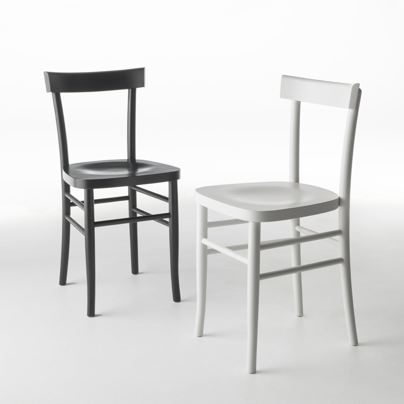 Set of 2 Cherish Black Chairs by StH - Horm