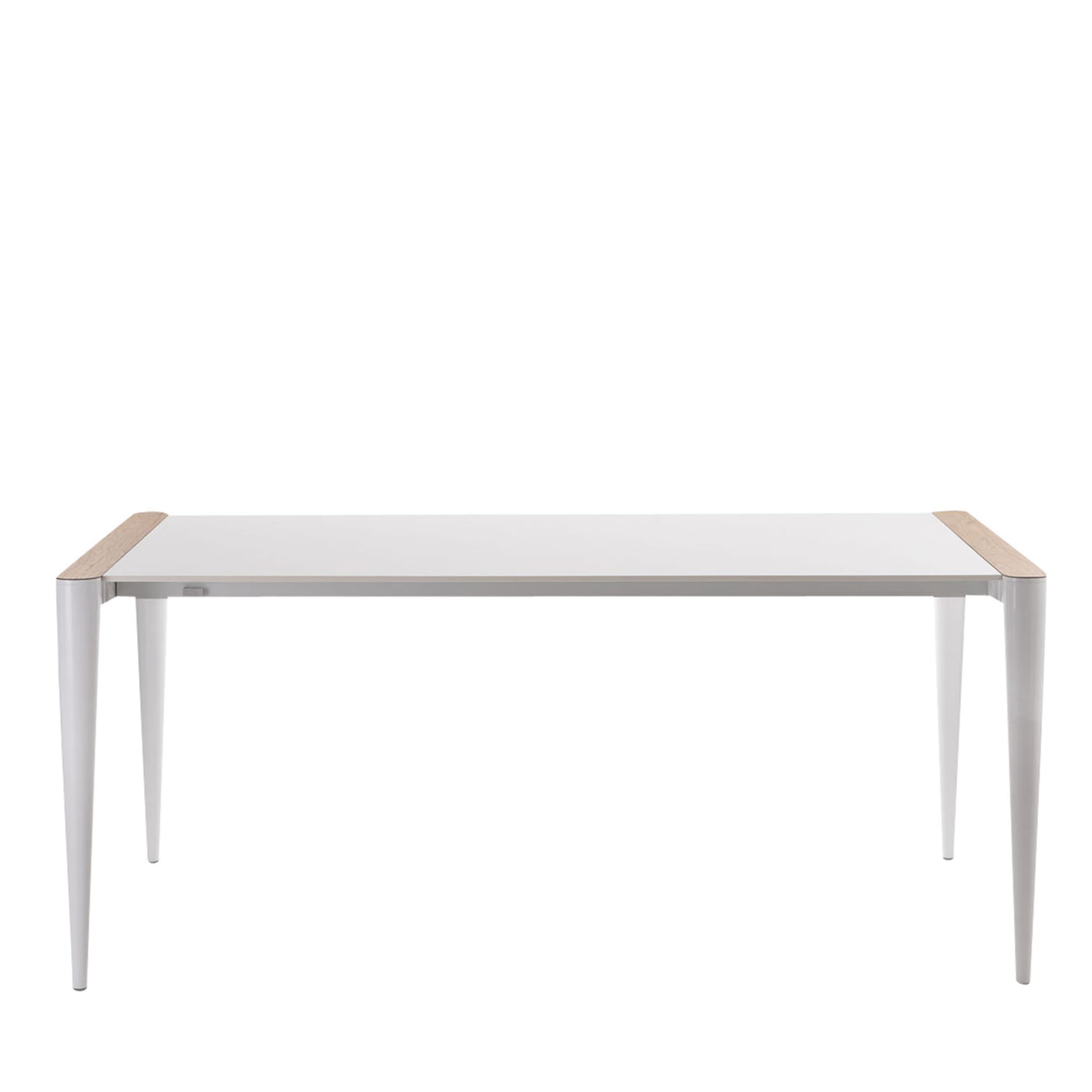 Bolero White Extendable Table by Renato Zamberlan - Main view