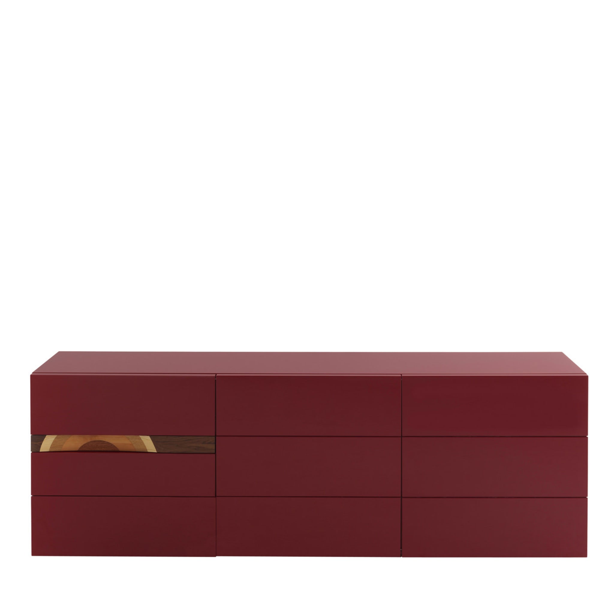 ComRì Red Sideboard With Drawers by Toyo Ito - Main view