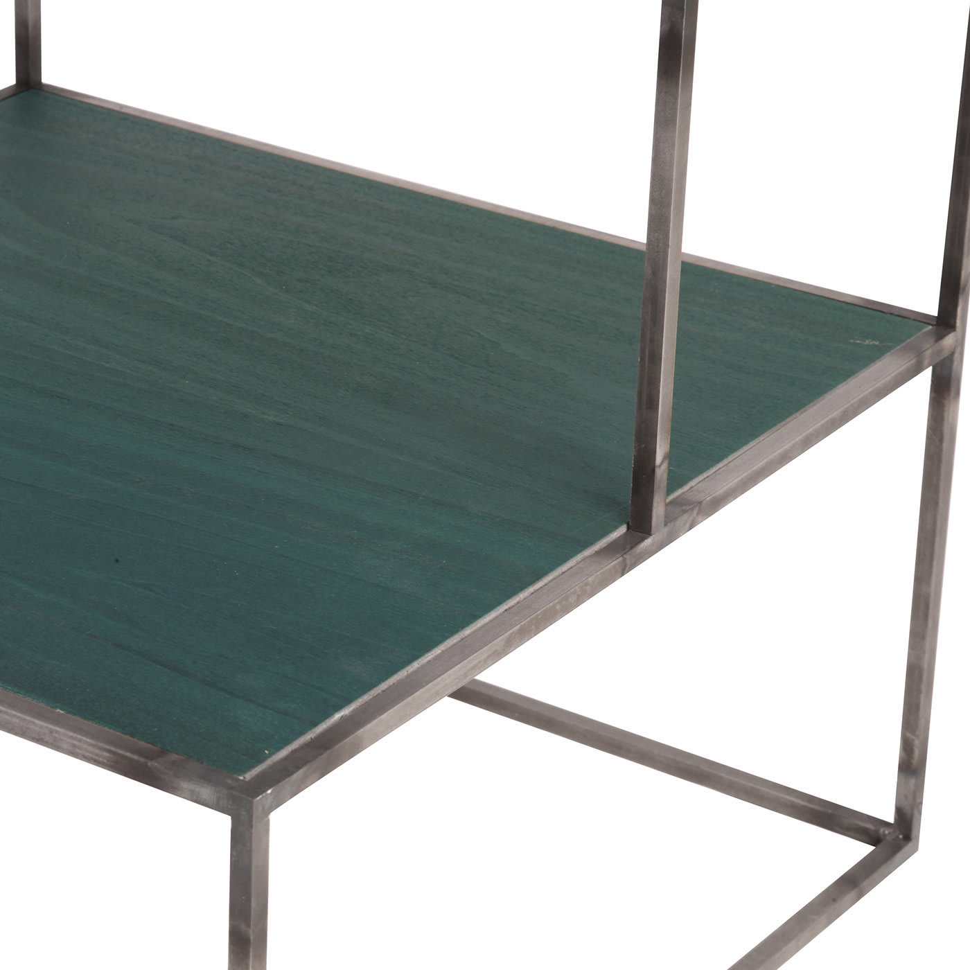 Kubrik Wood Set of 3 Blue and Green Coffee Tables - Francesca Levi