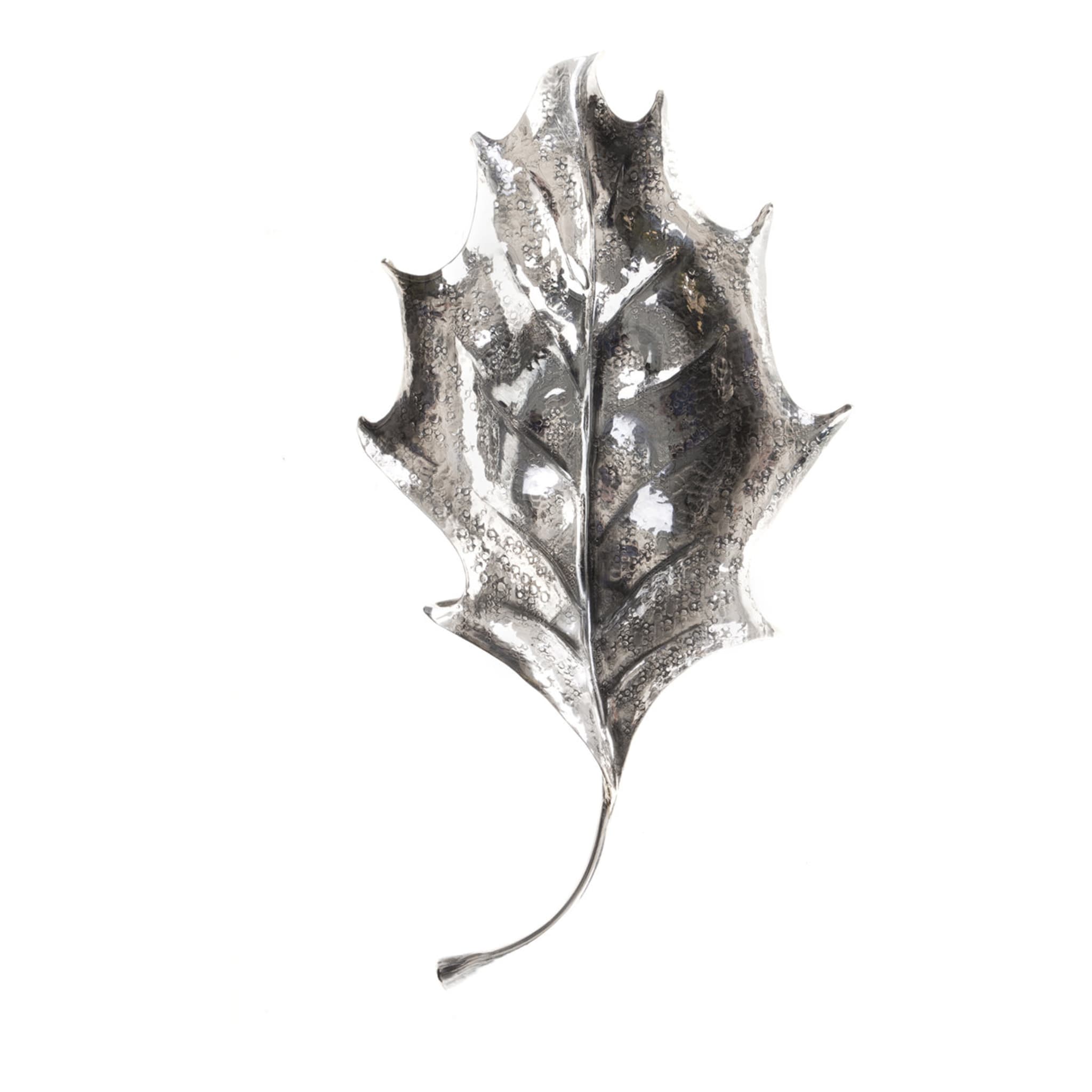Holly Sterling Silver Leaf - Main view