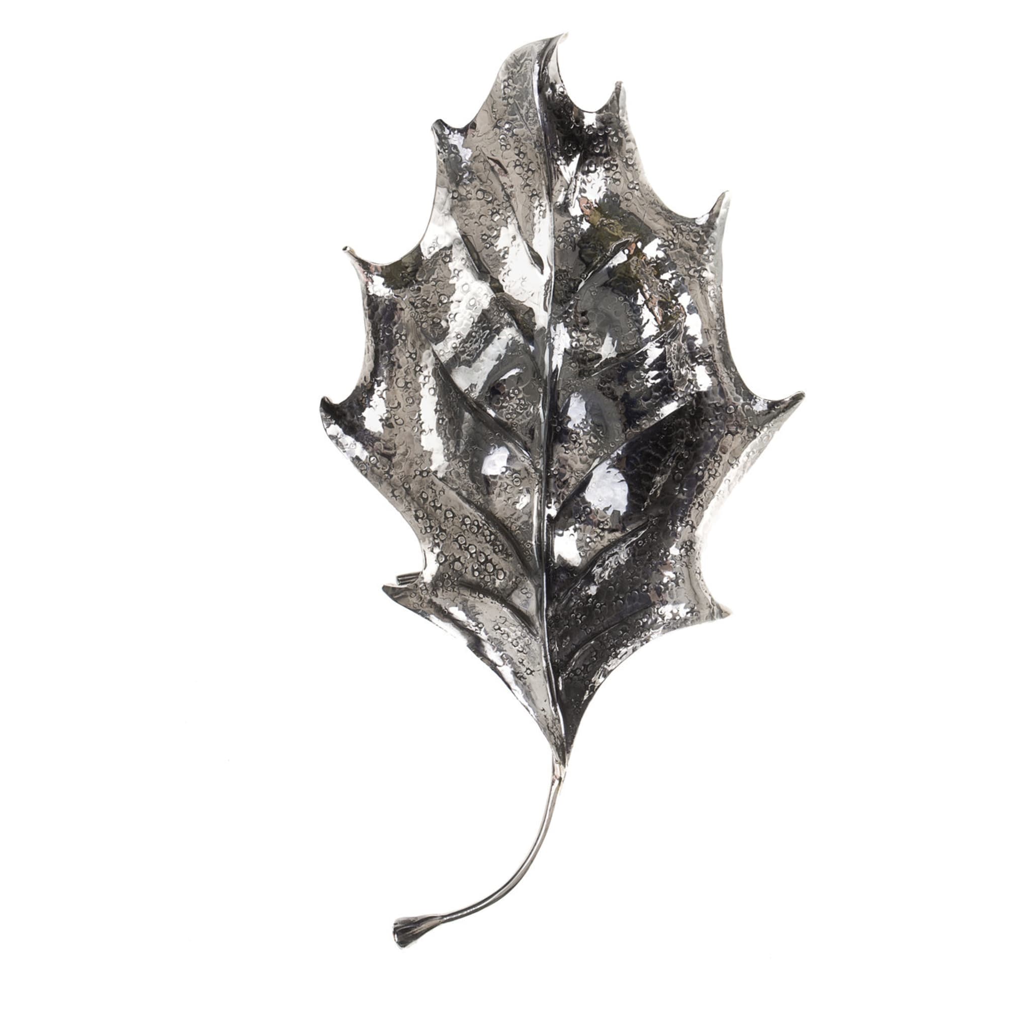 Holly Sterling Silver Leaf - Alternative view 2