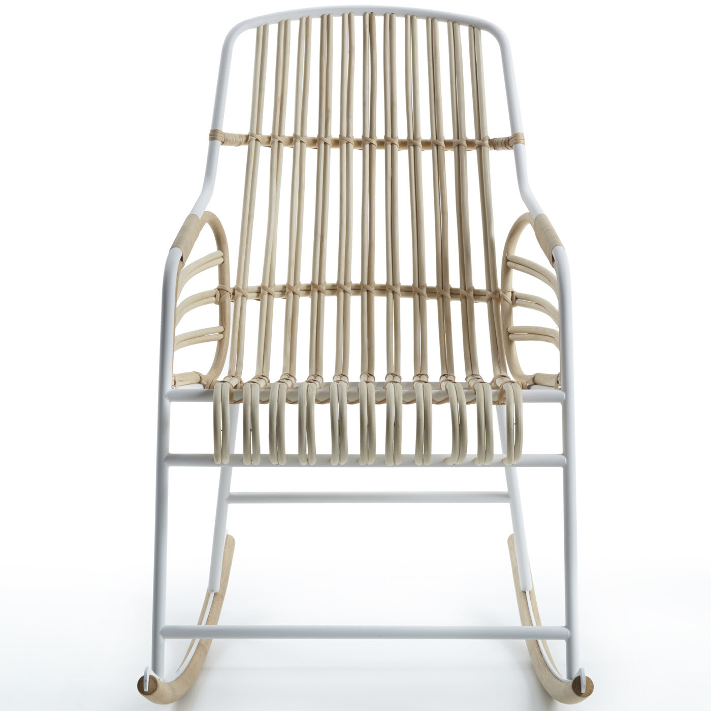Raphia Rocking Chair by Lucidi Pevere - Casamania